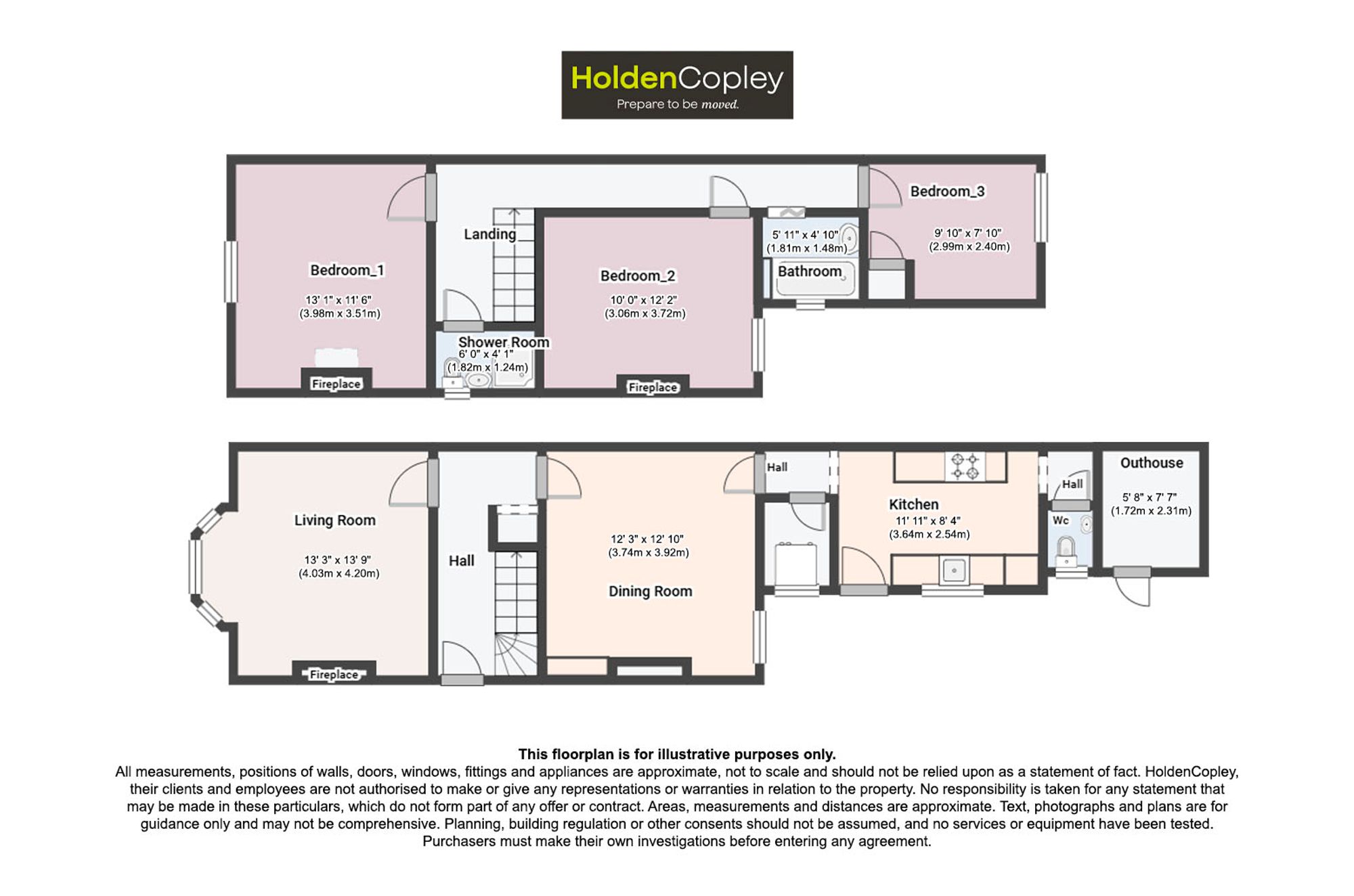 22 Recreation Street, Nottingham floorplan