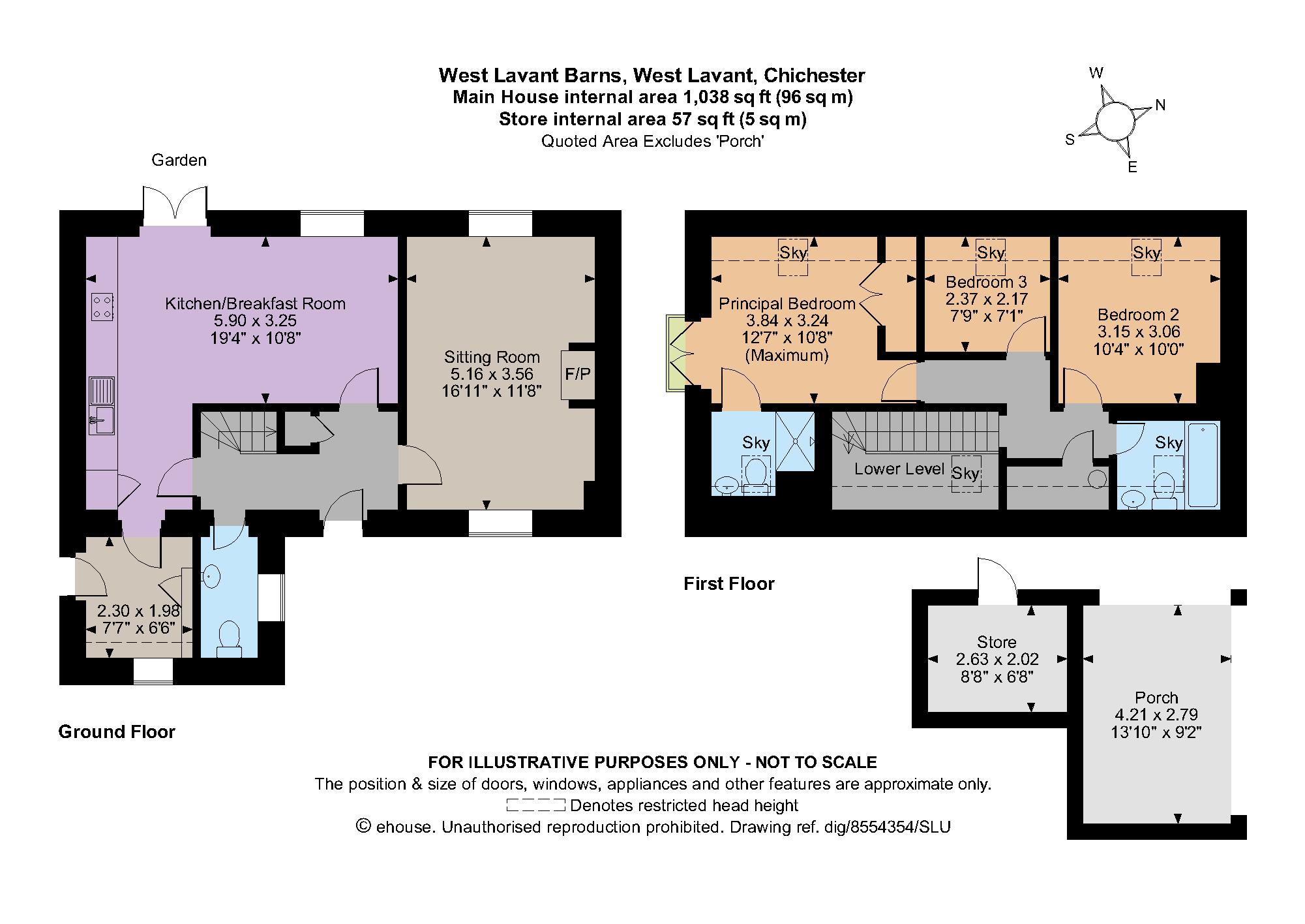 West Lavant, Chichester, West Sussex PO18, 3 bedroom detached house for