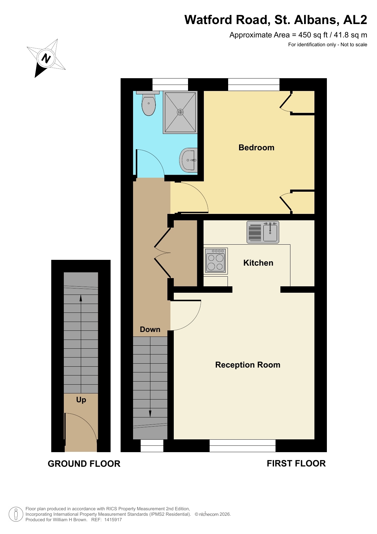 11, Larks Ridge, Watford Road, ST. ALBANS floorplan