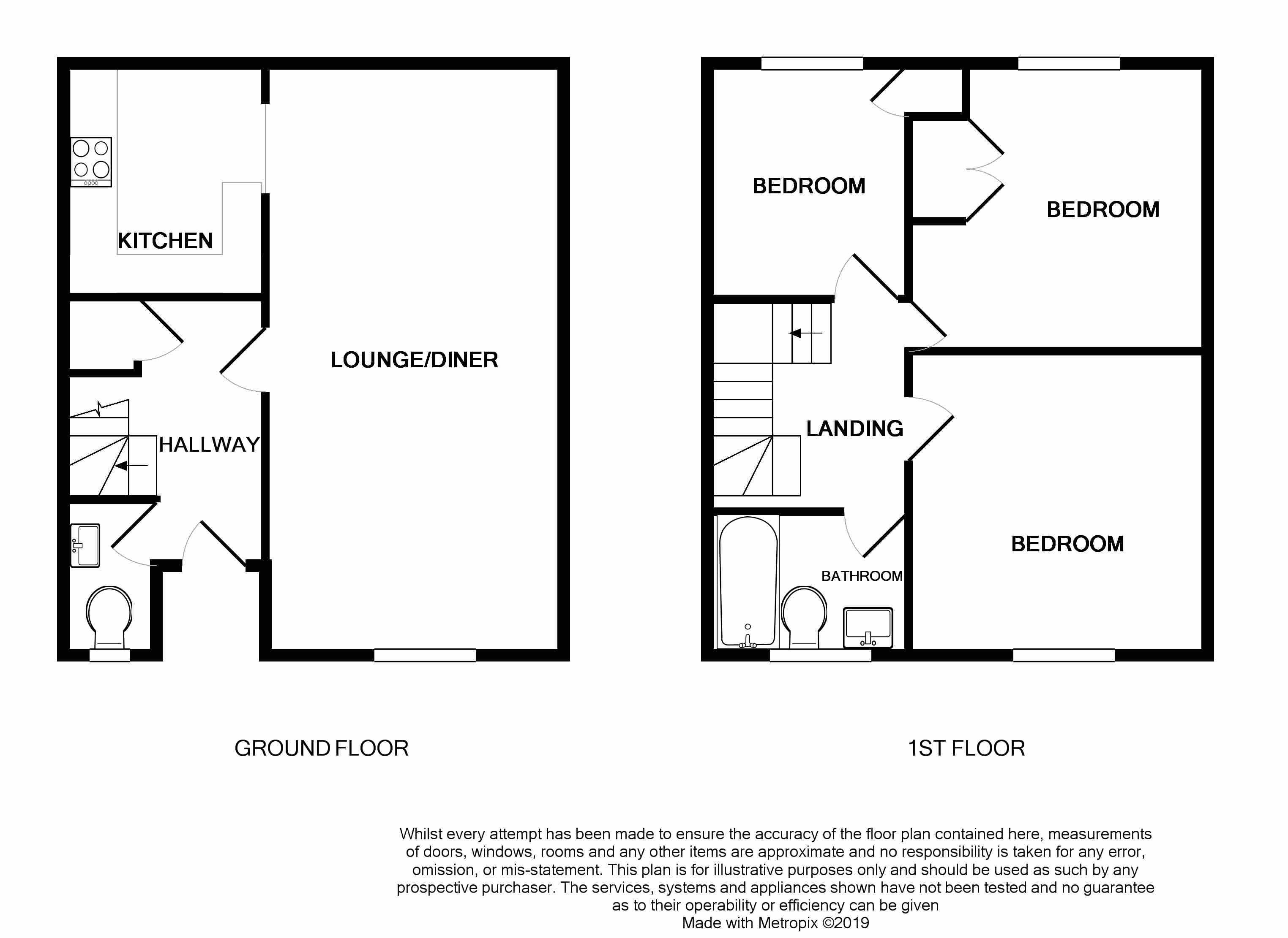 3 Bedrooms End terrace house for sale in Mildenhall Place, Haverhill CB9