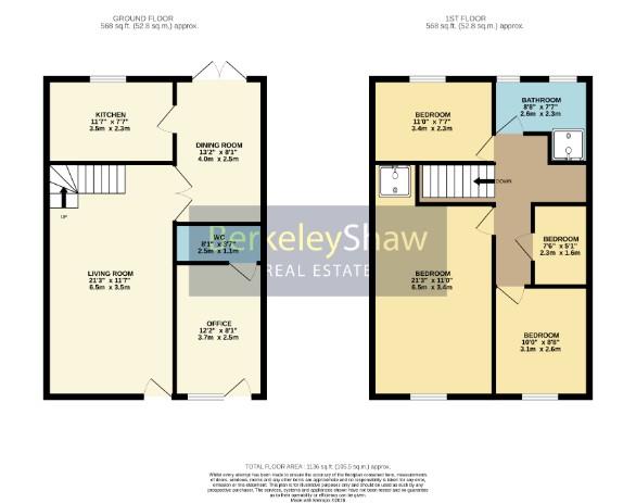 7, Malham Close, Southport floorplan