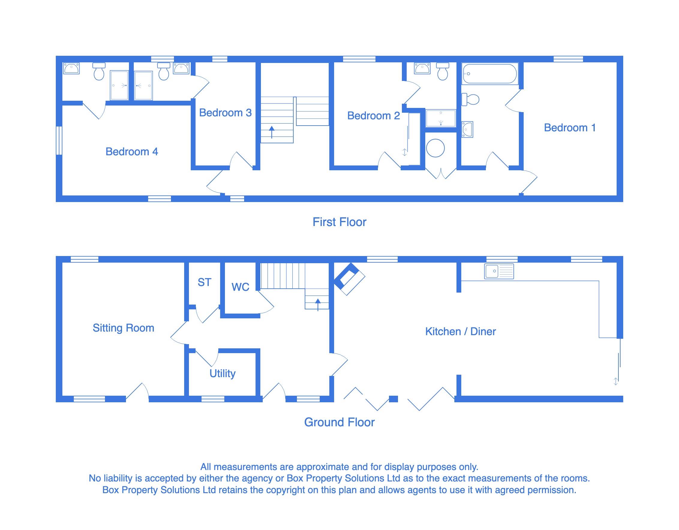 Harriers Fold,, Catterton, North Yorkshire floorplan