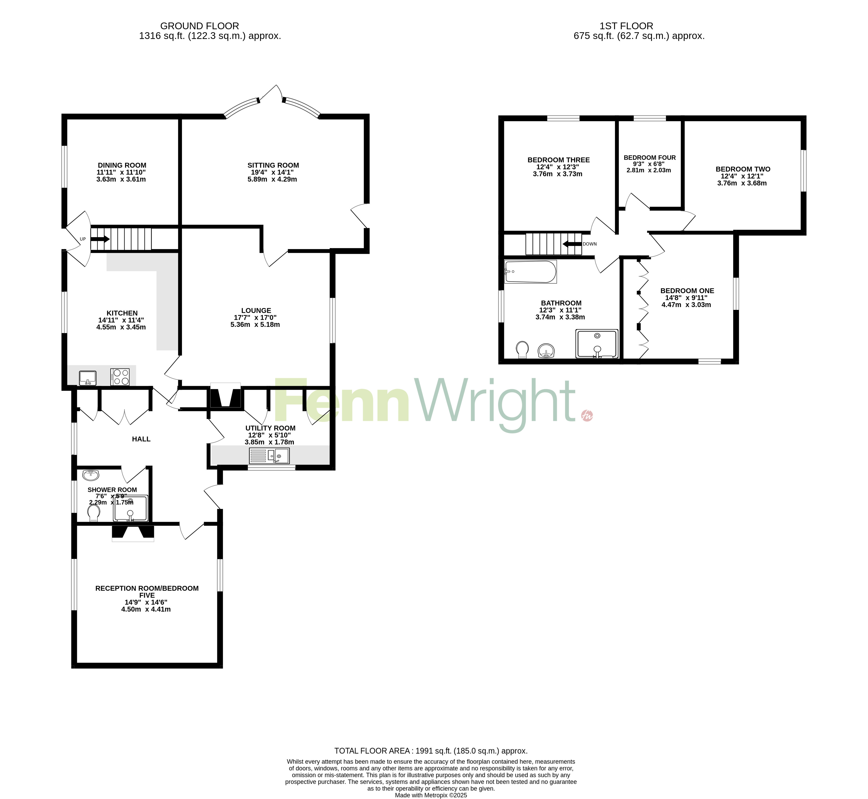 13, North Street, Maldon floorplan