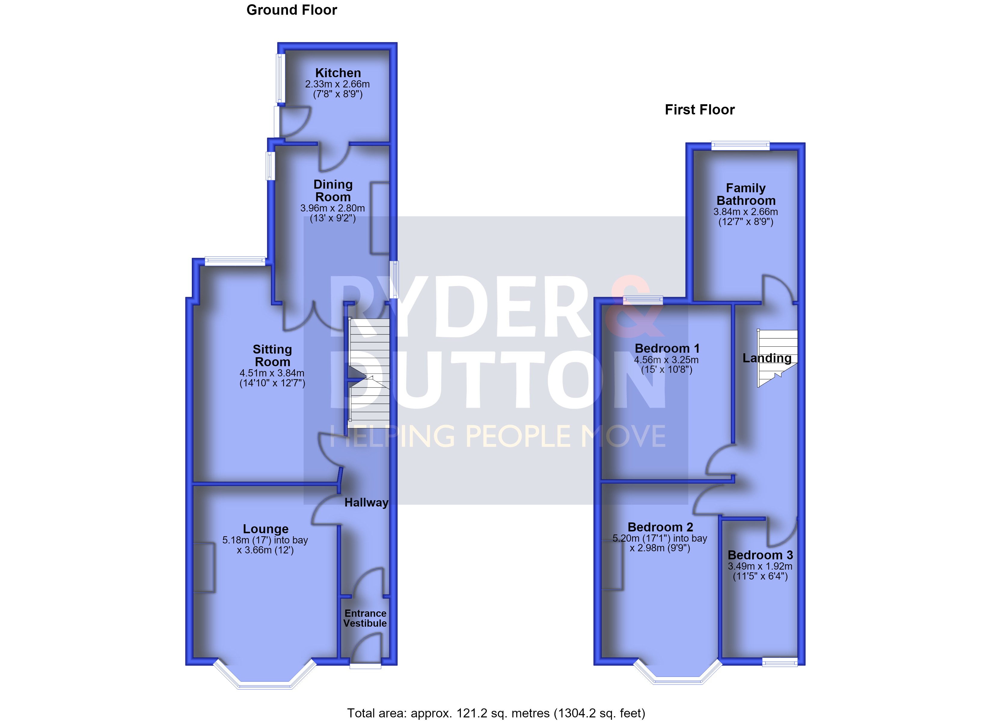 2, St. James Terrace, Greater Manchester floorplan