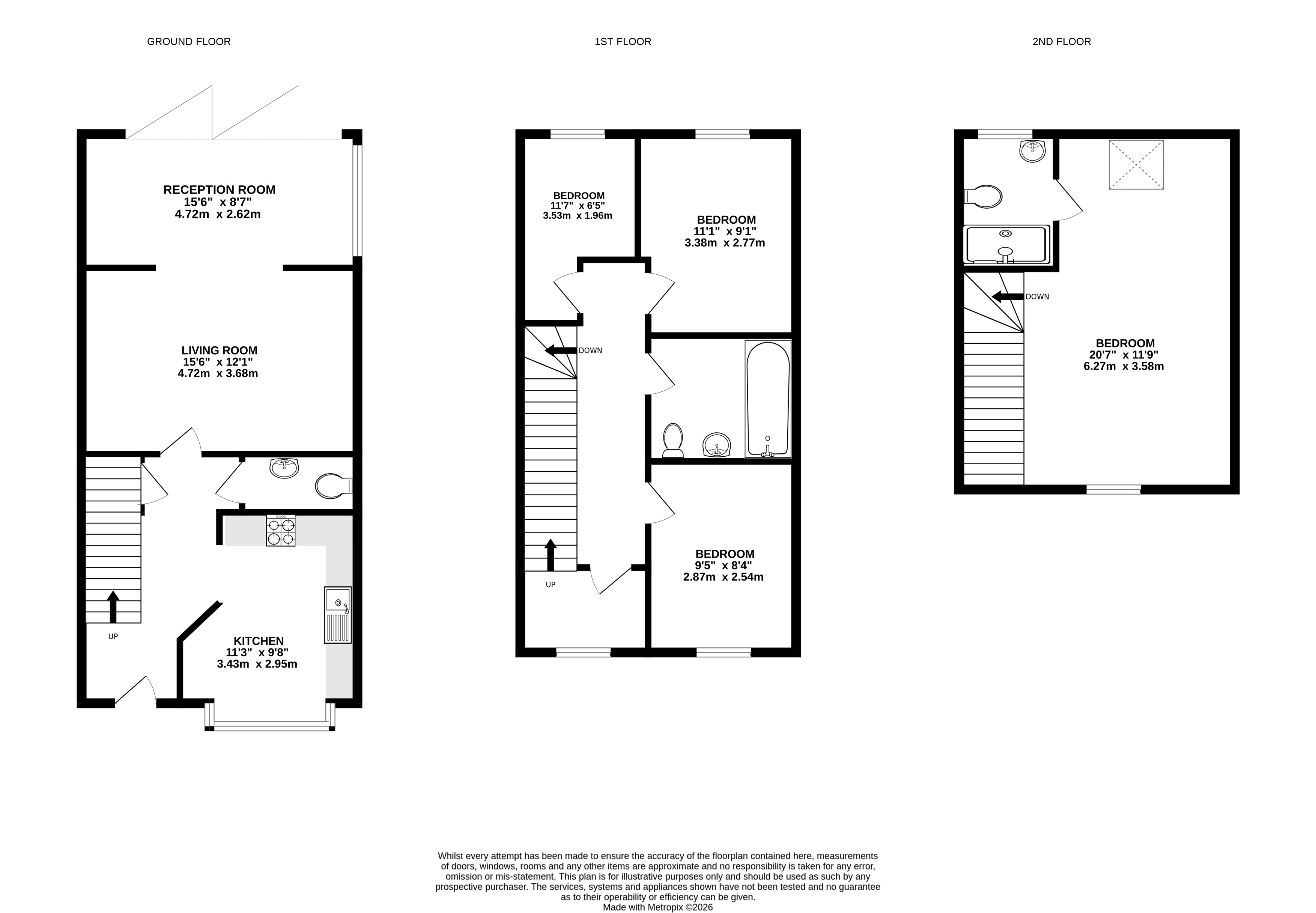 23, Parsons Way, Tongham floorplan