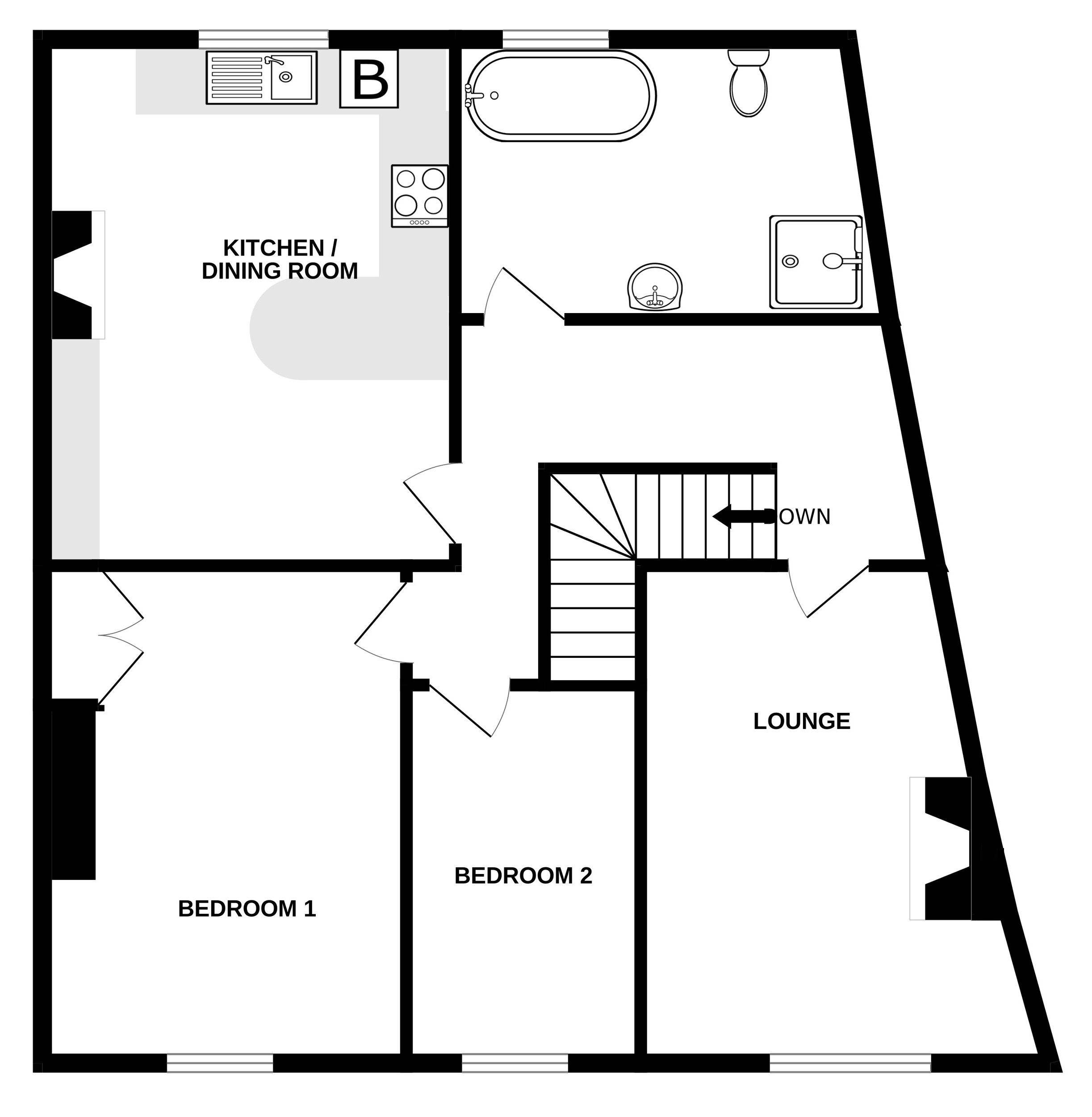 10B Scotland Road, Carlisle, Cumbria CA3, 2 bedroom flat for sale 64251839 PrimeLocation