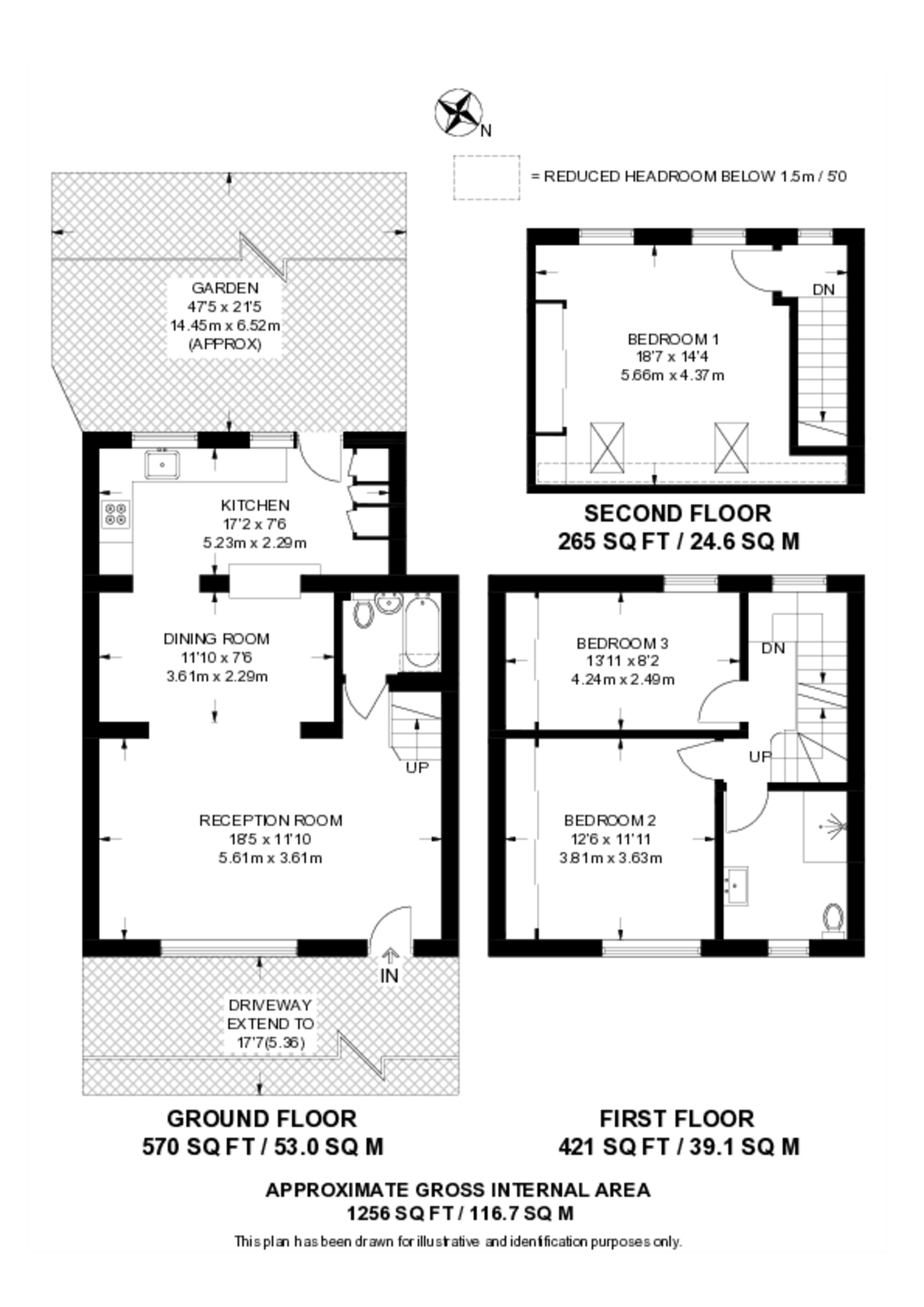 Galsworthy Road, Cricklewood floorplan
