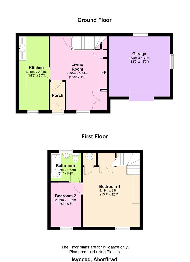 Isycoed, Aberffrwd, Aberystwyth floorplan