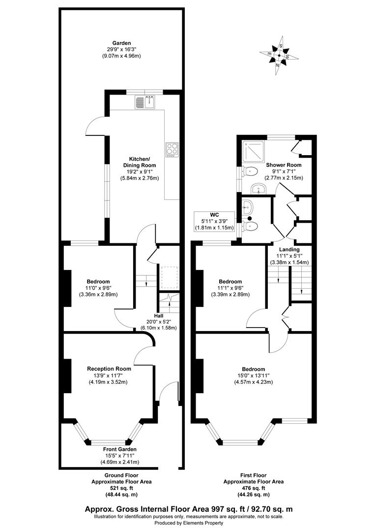 14, Aspenlea Road, London floorplan
