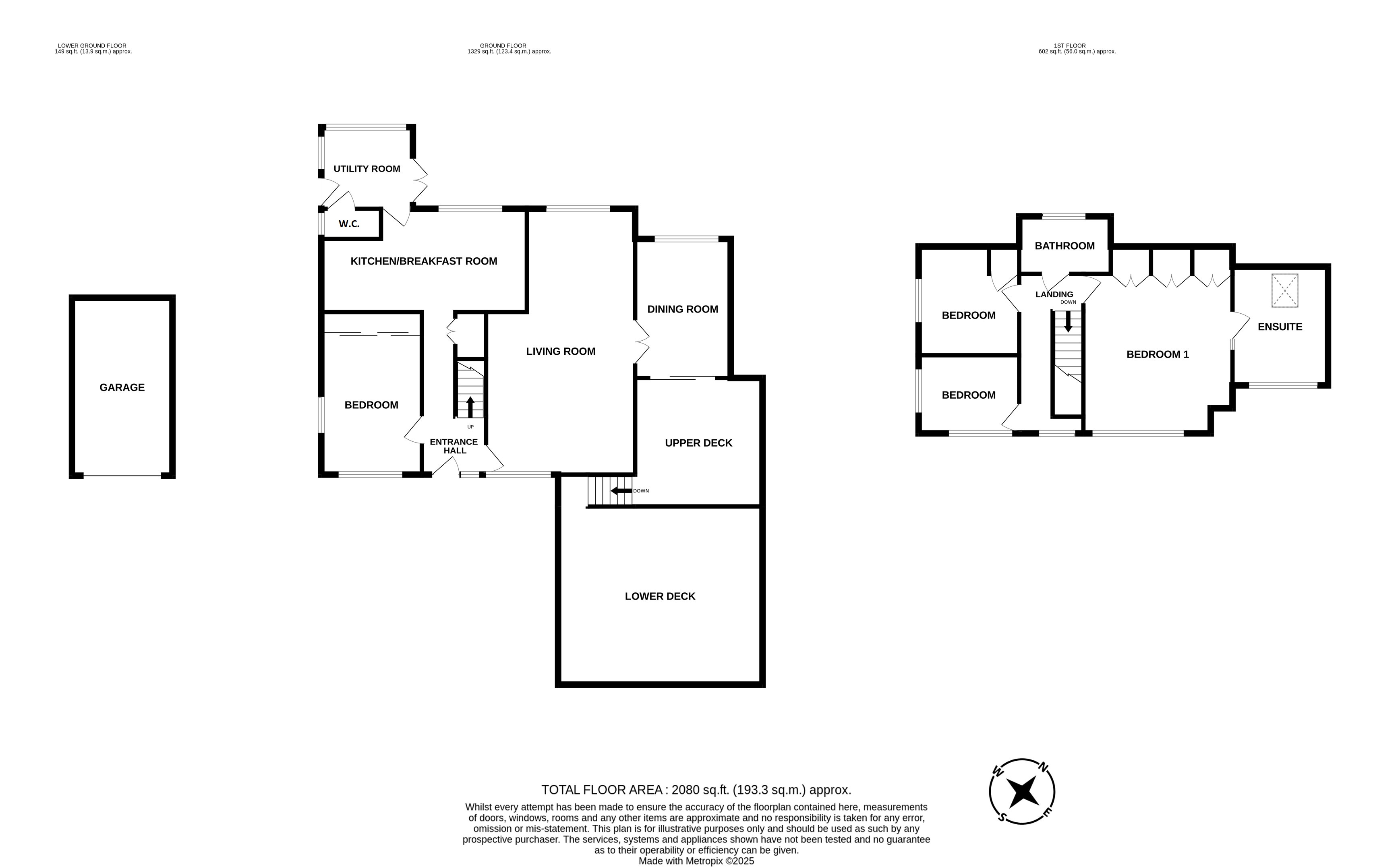 Marlbank, Wellington Heath floorplan
