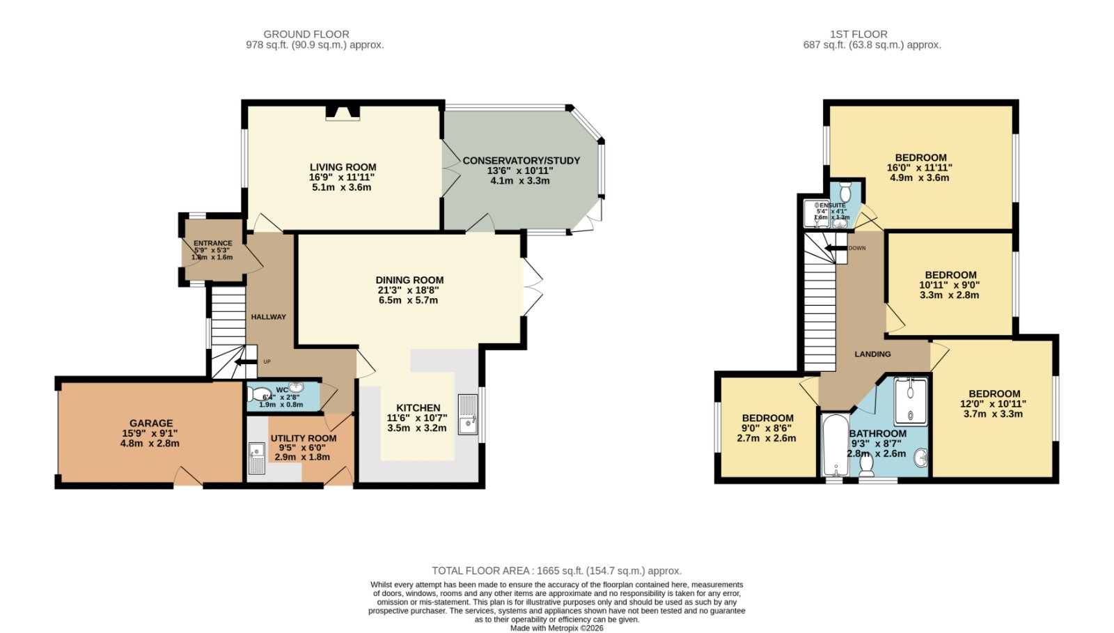 63, Dale Road, Stockport floorplan