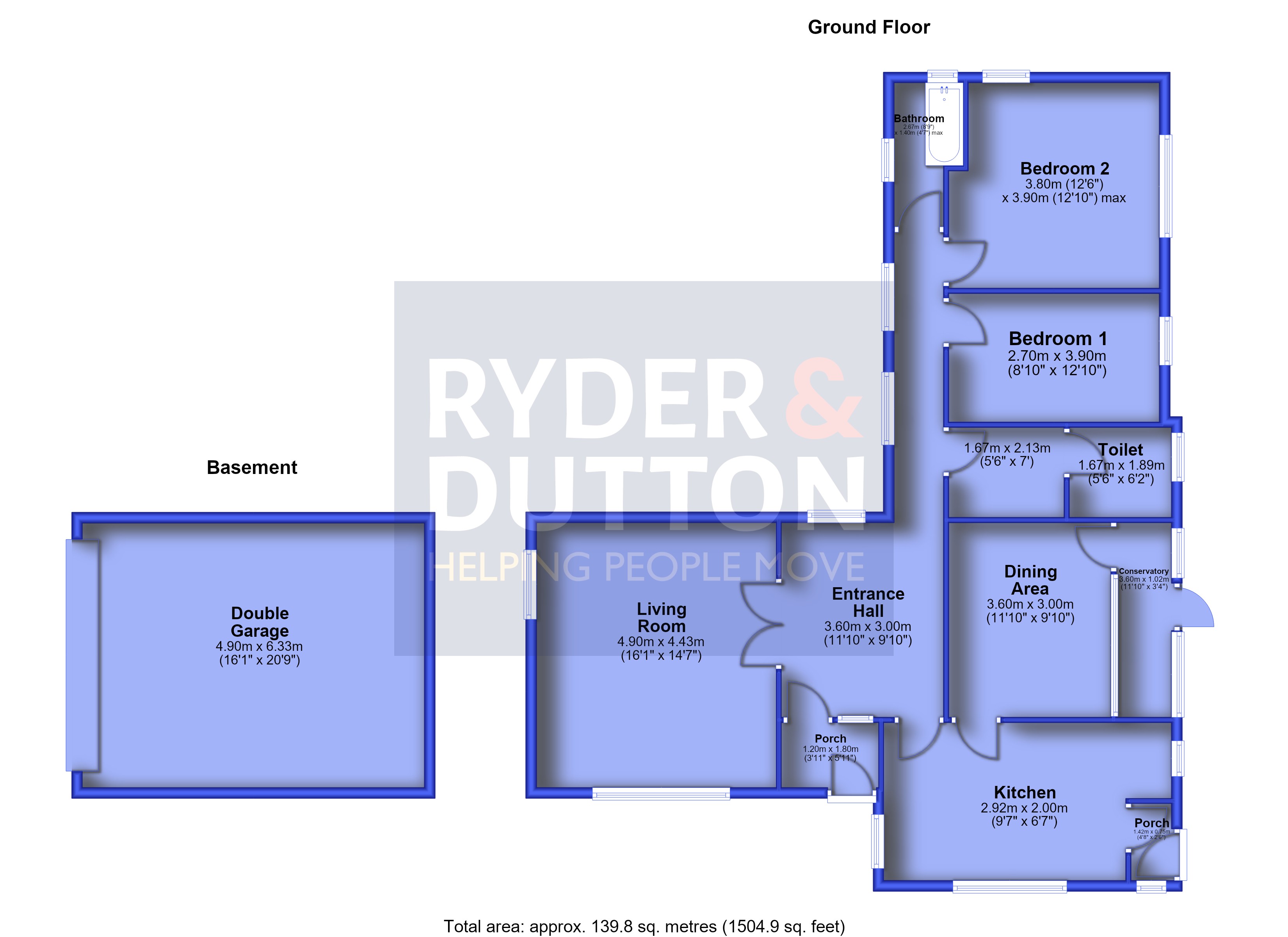 Fickle Spring,, Simmondley Village, Derbyshire floorplan