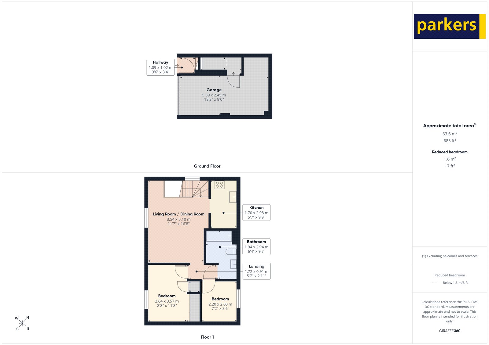 52, Compton Way, Oxfordshire floorplan