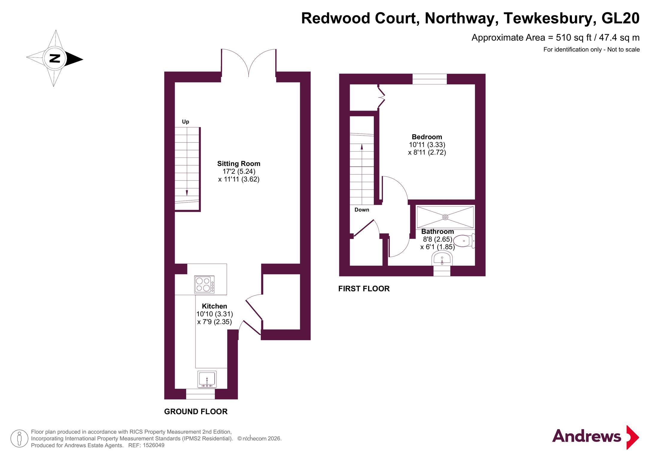 Redwood Court, Tewkesbury floorplan
