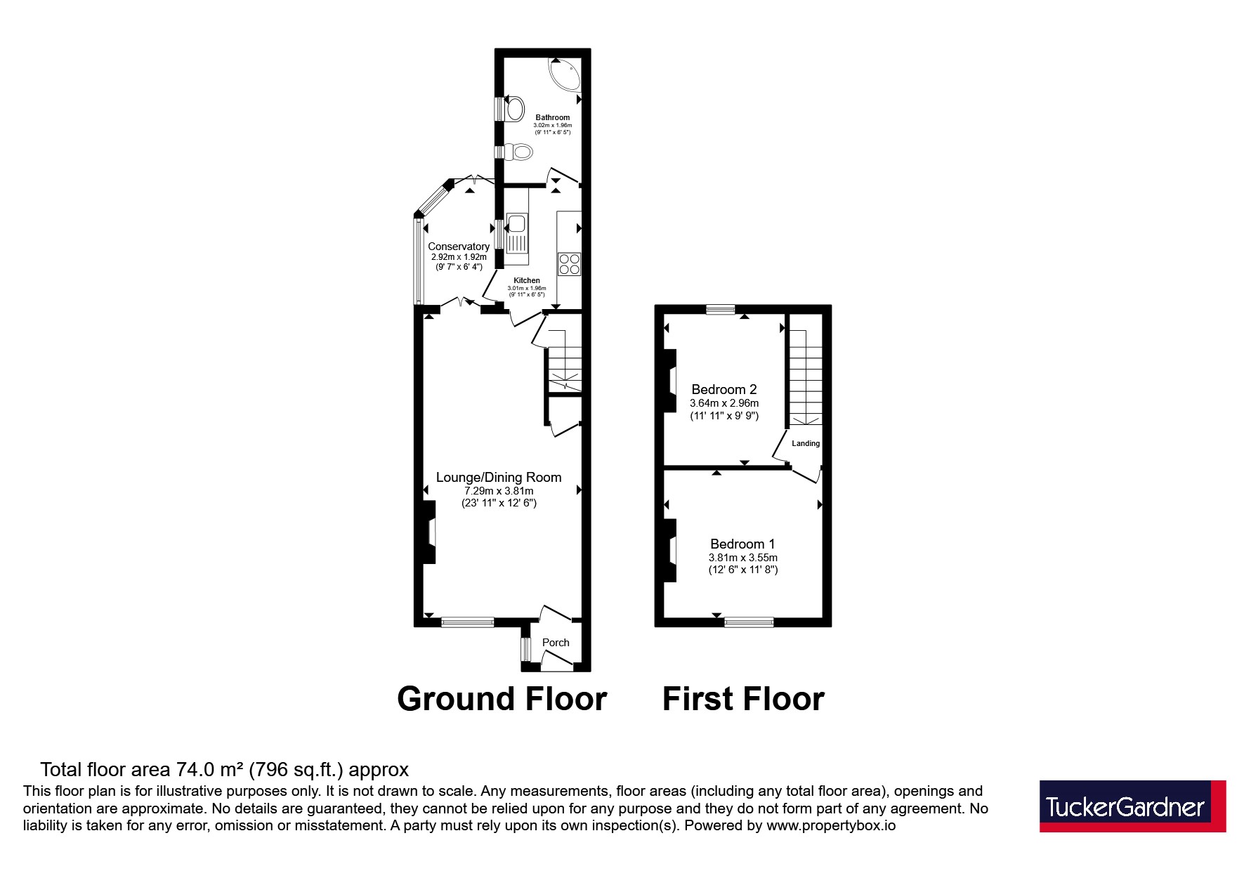 10, The Lane, Cambridge floorplan