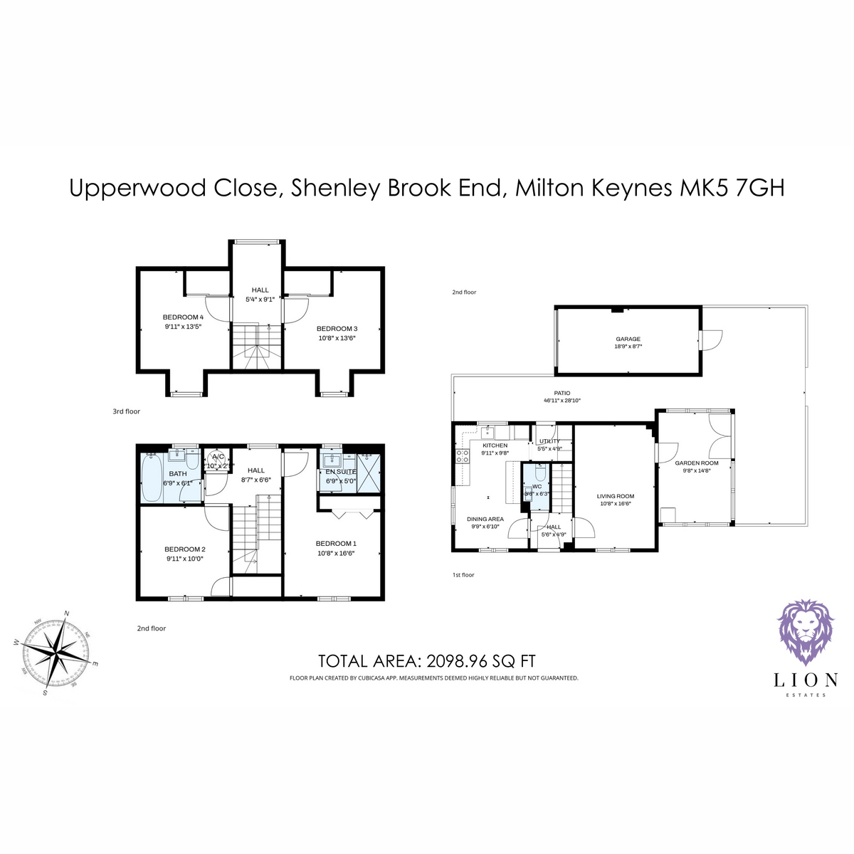 18, Upper Wood Close, Milton Keynes floorplan