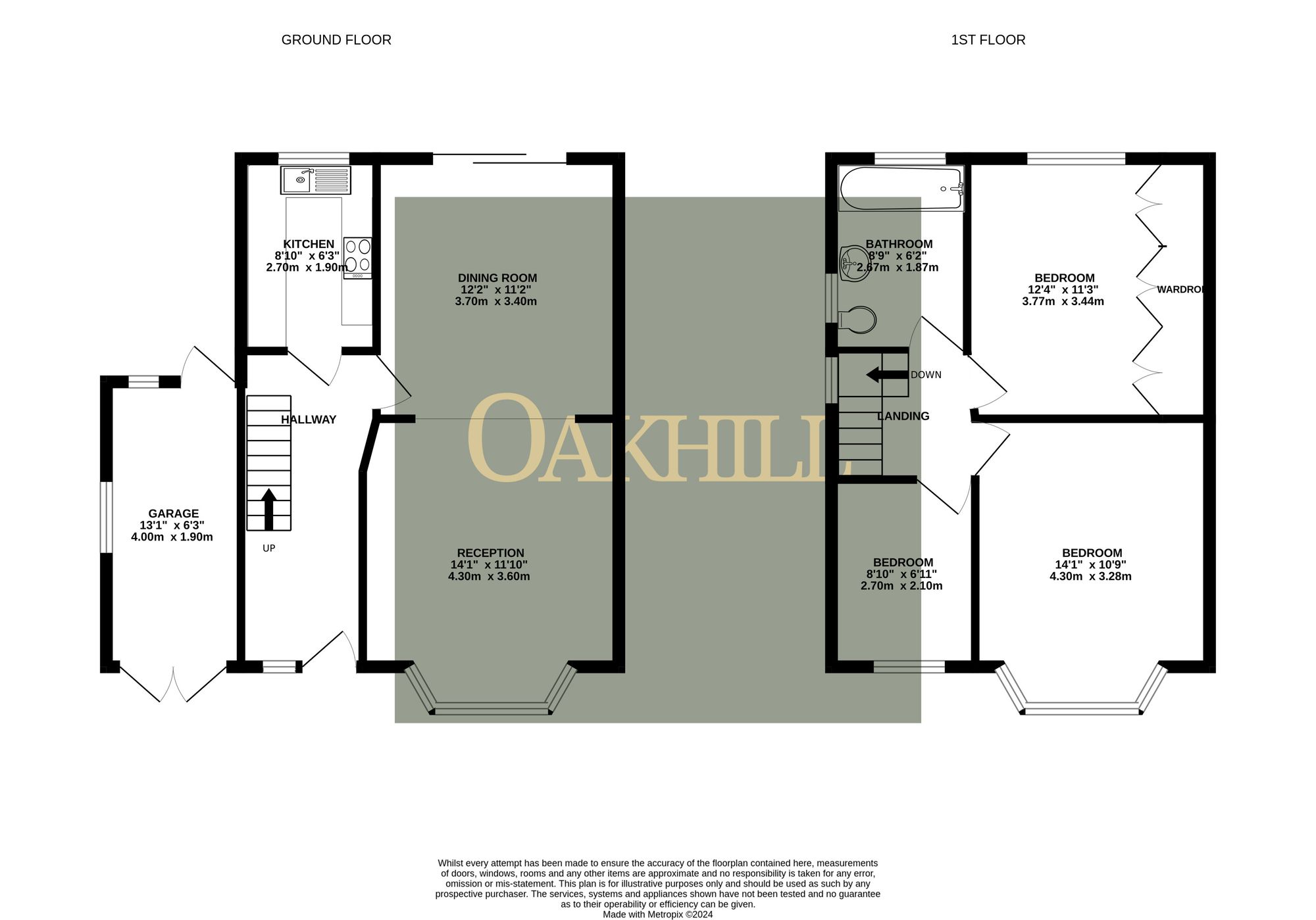 75 Woodland Gardens, Isleworth floorplan