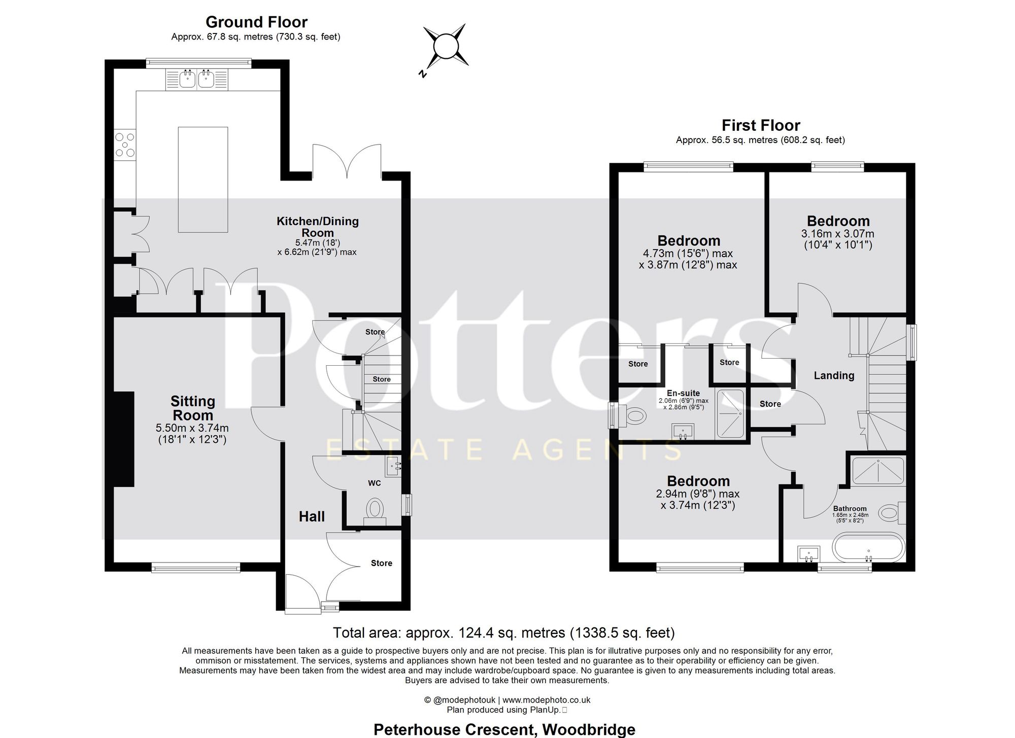 25A Peterhouse Crescent, Woodbridge floorplan
