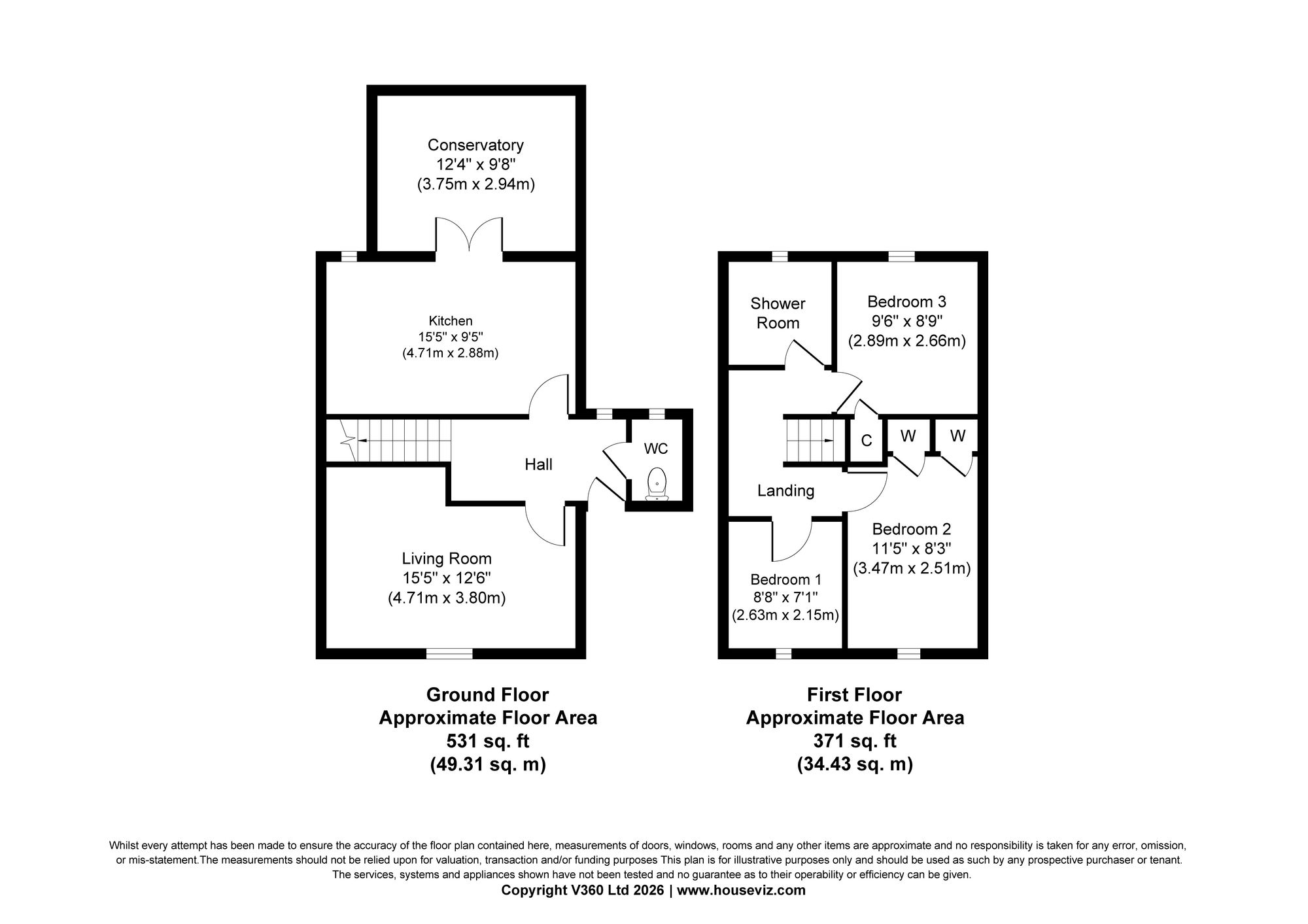 30, Keith Gardens, Broxburn, EH52 floorplan