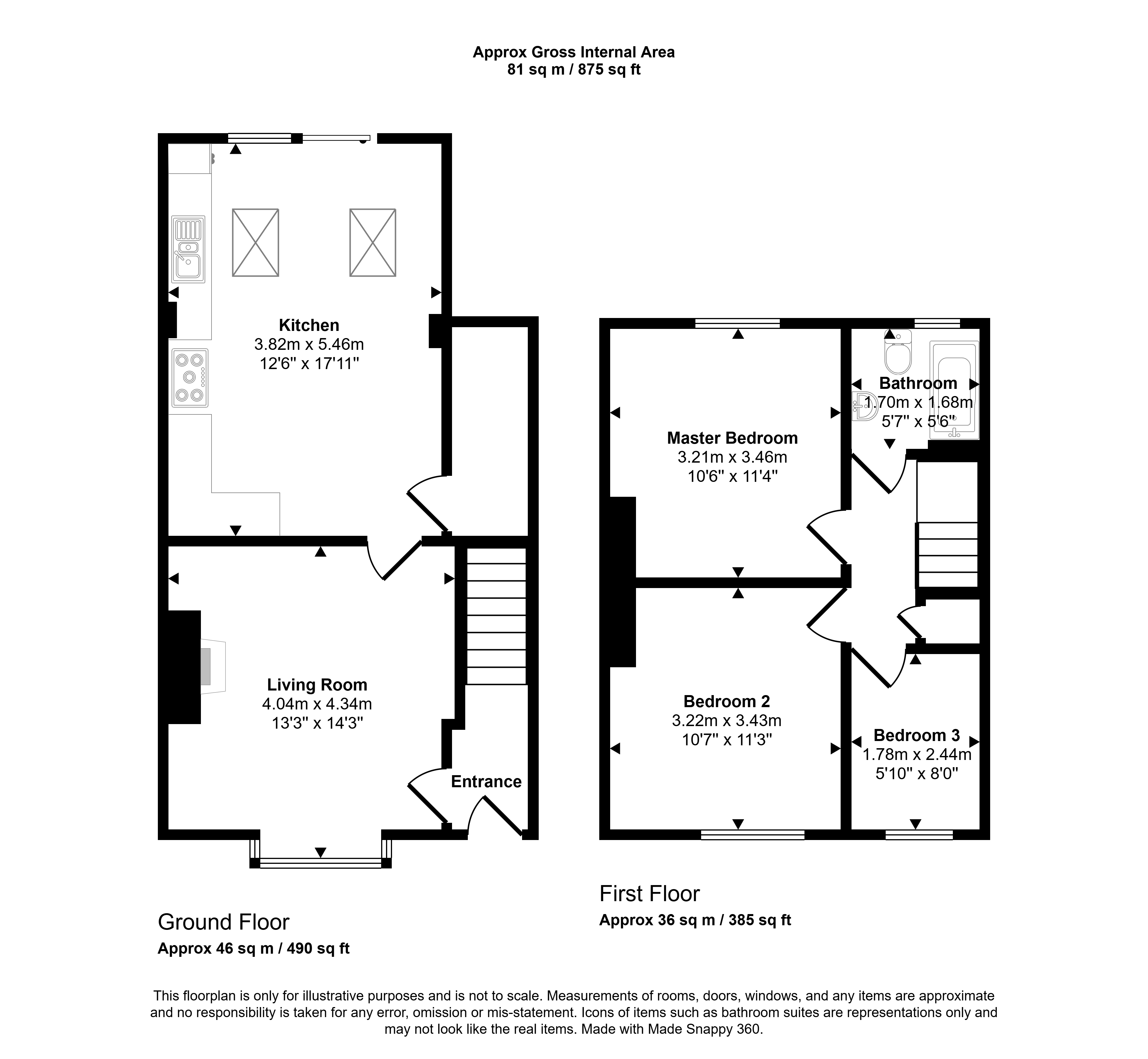 8, Western Hill, Bishop Auckland floorplan