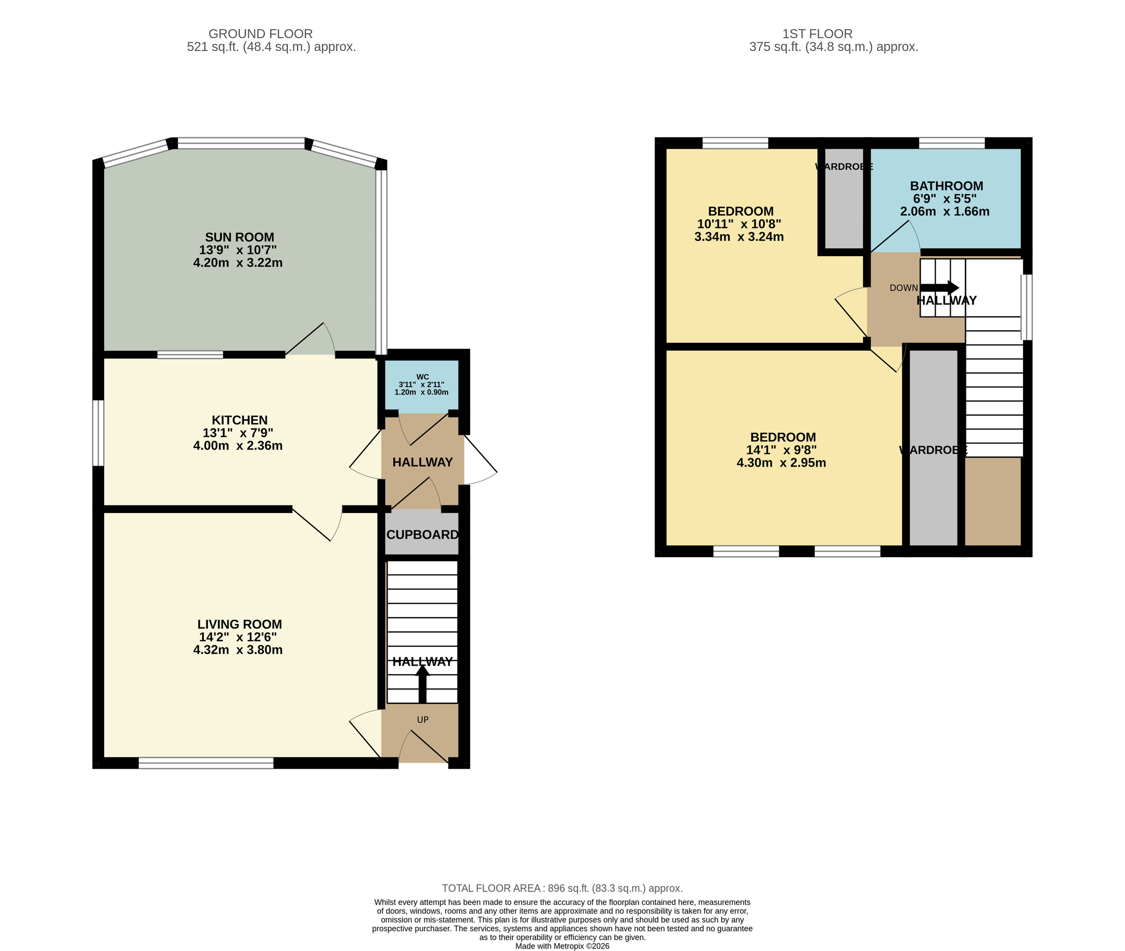 47 Byron Avenue, Aberdeen floorplan