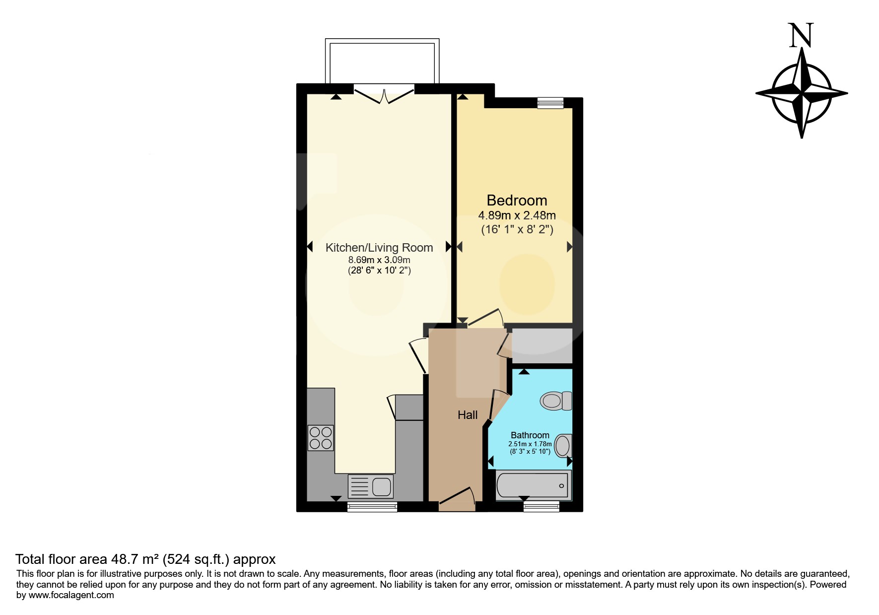 34, East Road, Welling floorplan