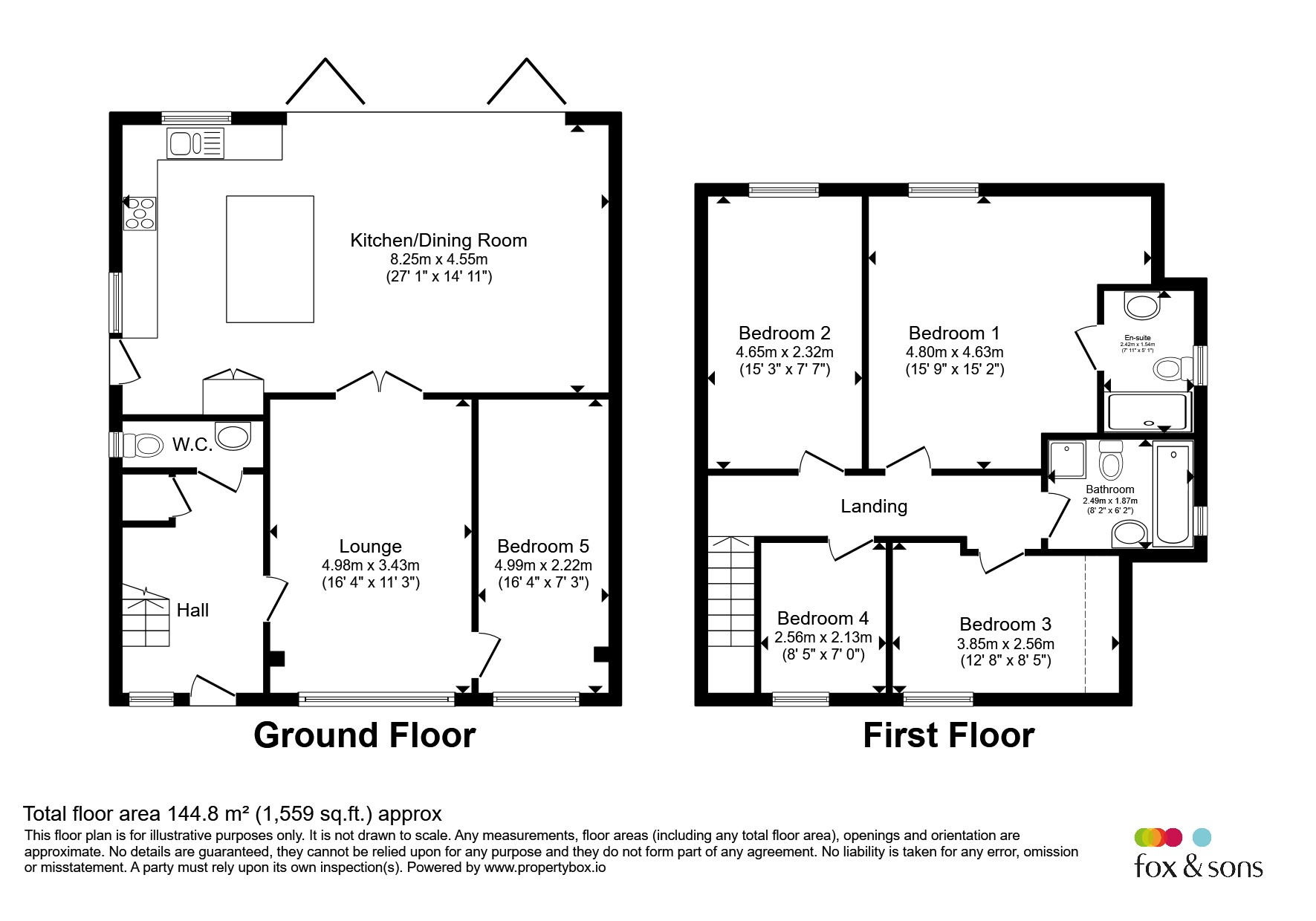 36, The Layne, Bognor Regis floorplan
