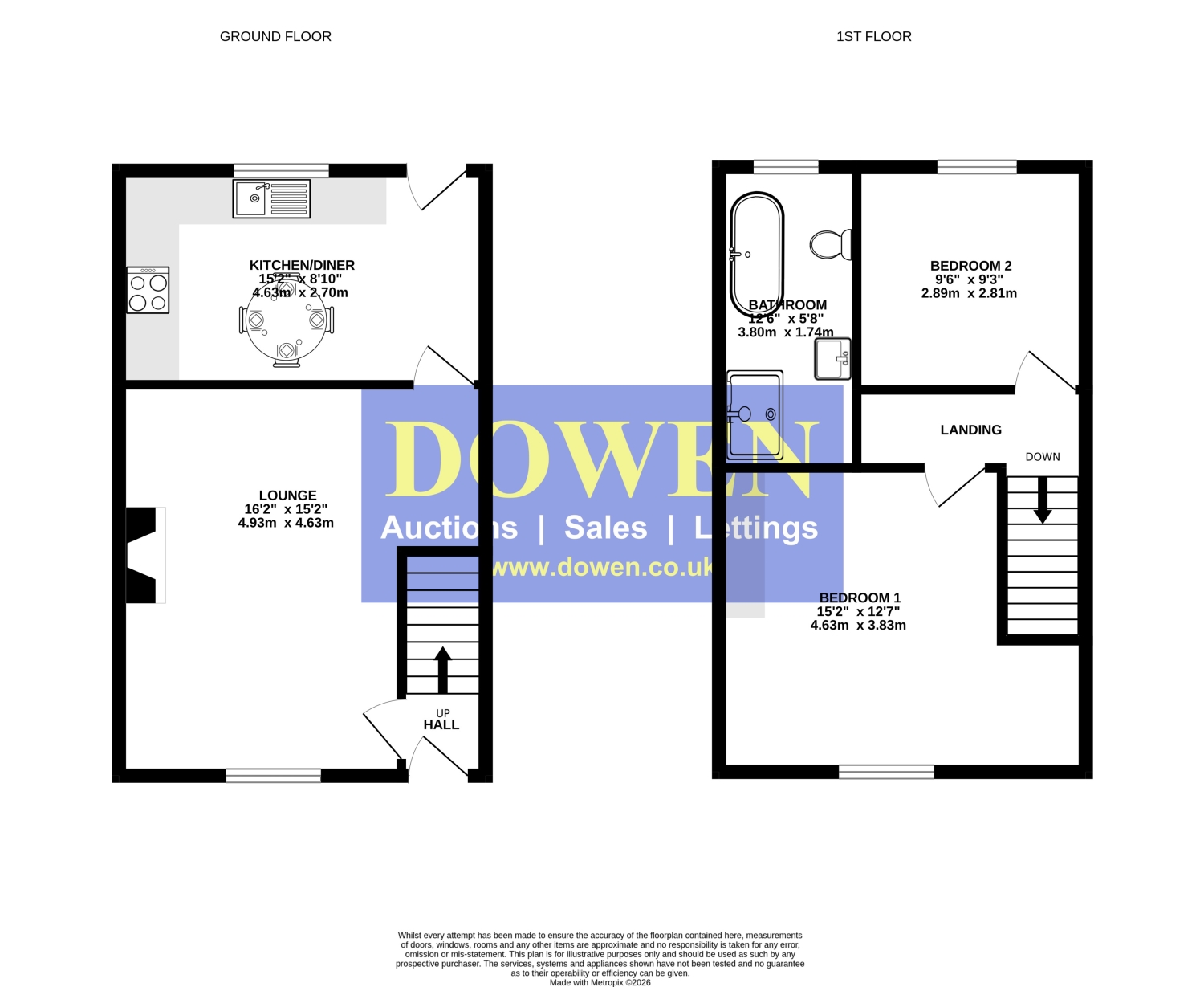 6, East Block, Durham floorplan