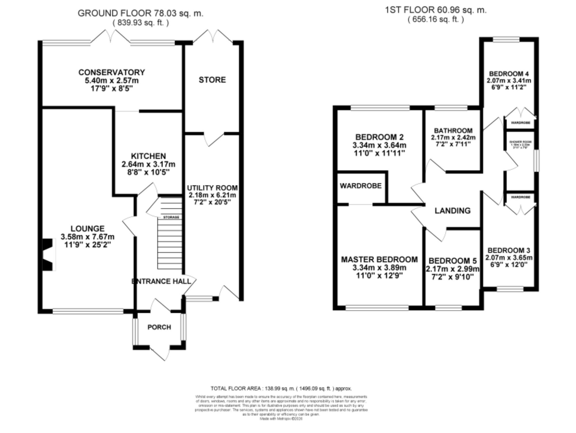 40 Tenford Lane, Stoke-On-Trent floorplan