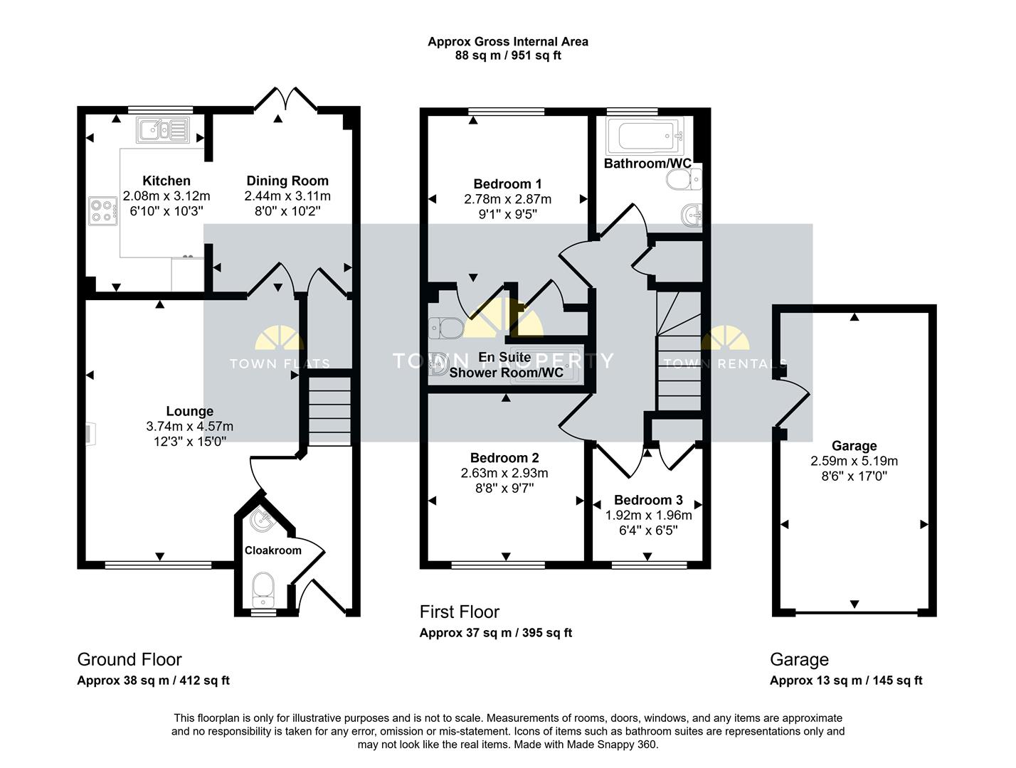 18, St. Lawrence Place, Eastbourne floorplan