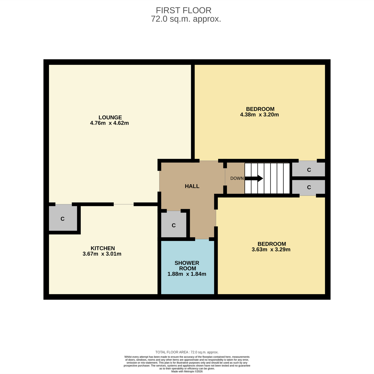 5, Dryburgh Terrace, Dundee floorplan