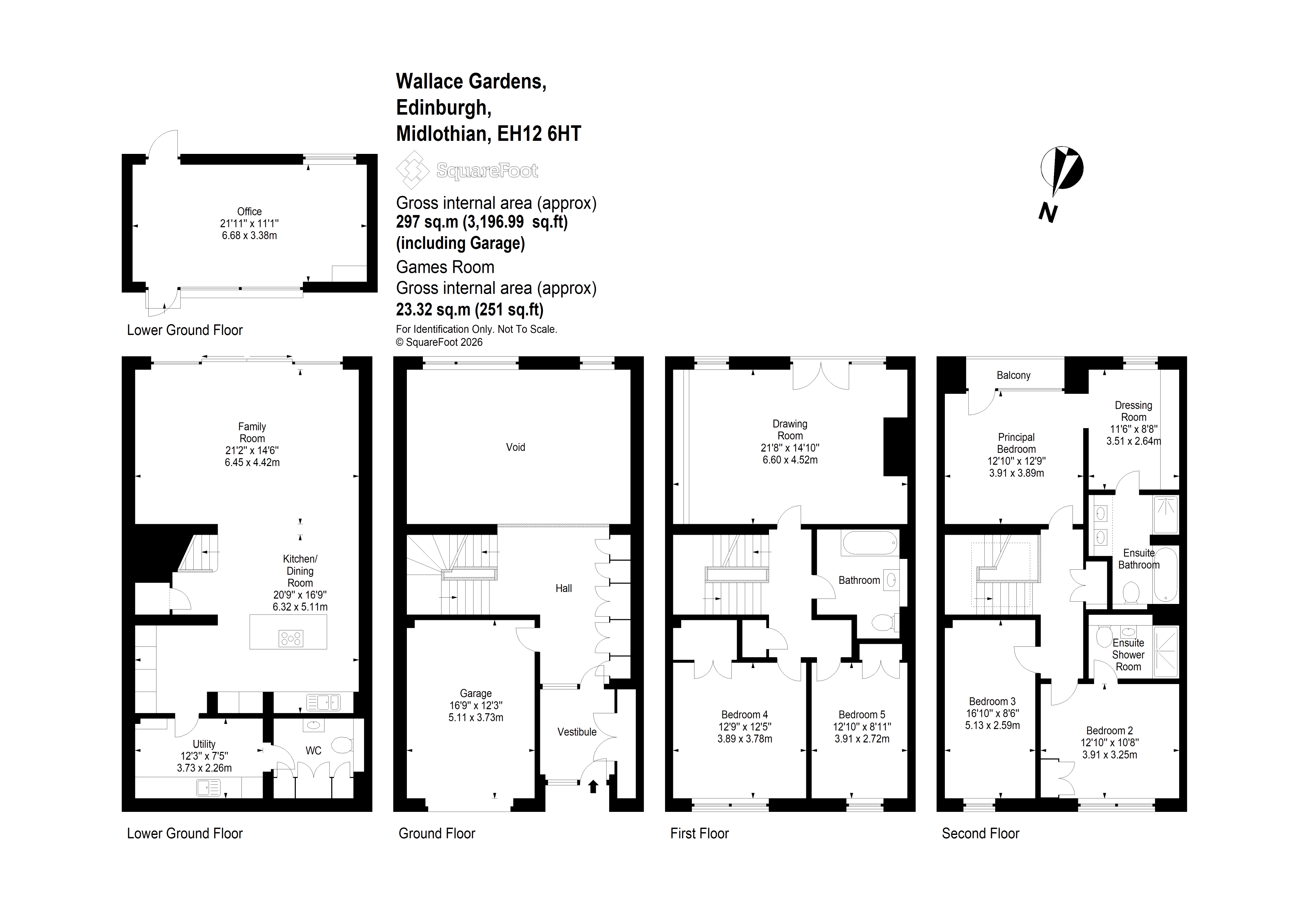 19, Wallace Gardens, Edinburgh floorplan