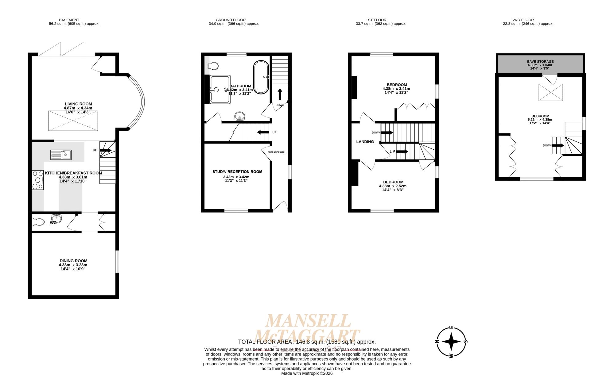1 Seaview Cottages Selsfield Road, Crawley floorplan