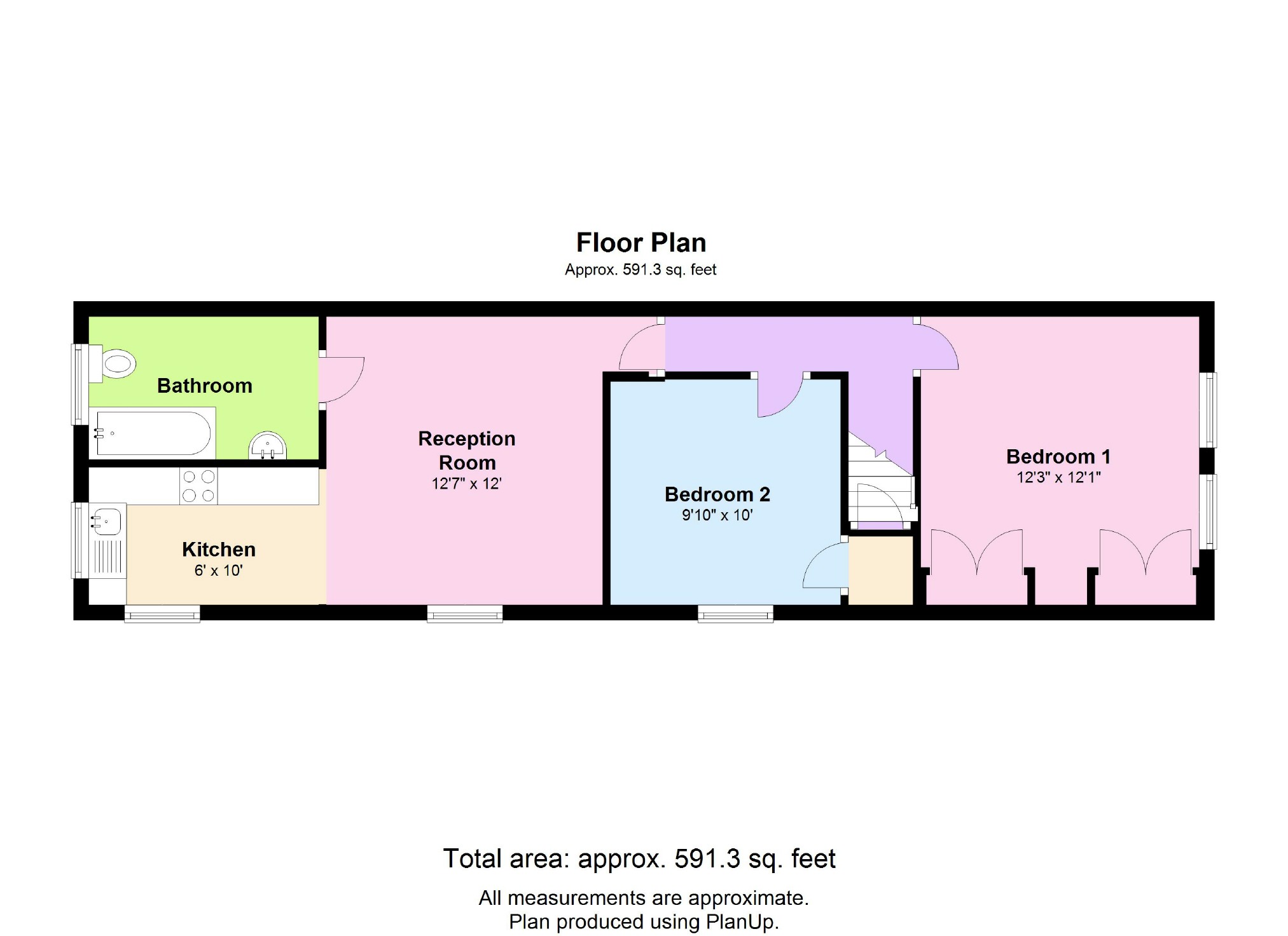 2 Bedrooms Maisonette to rent in Albert Street, Tring HP23