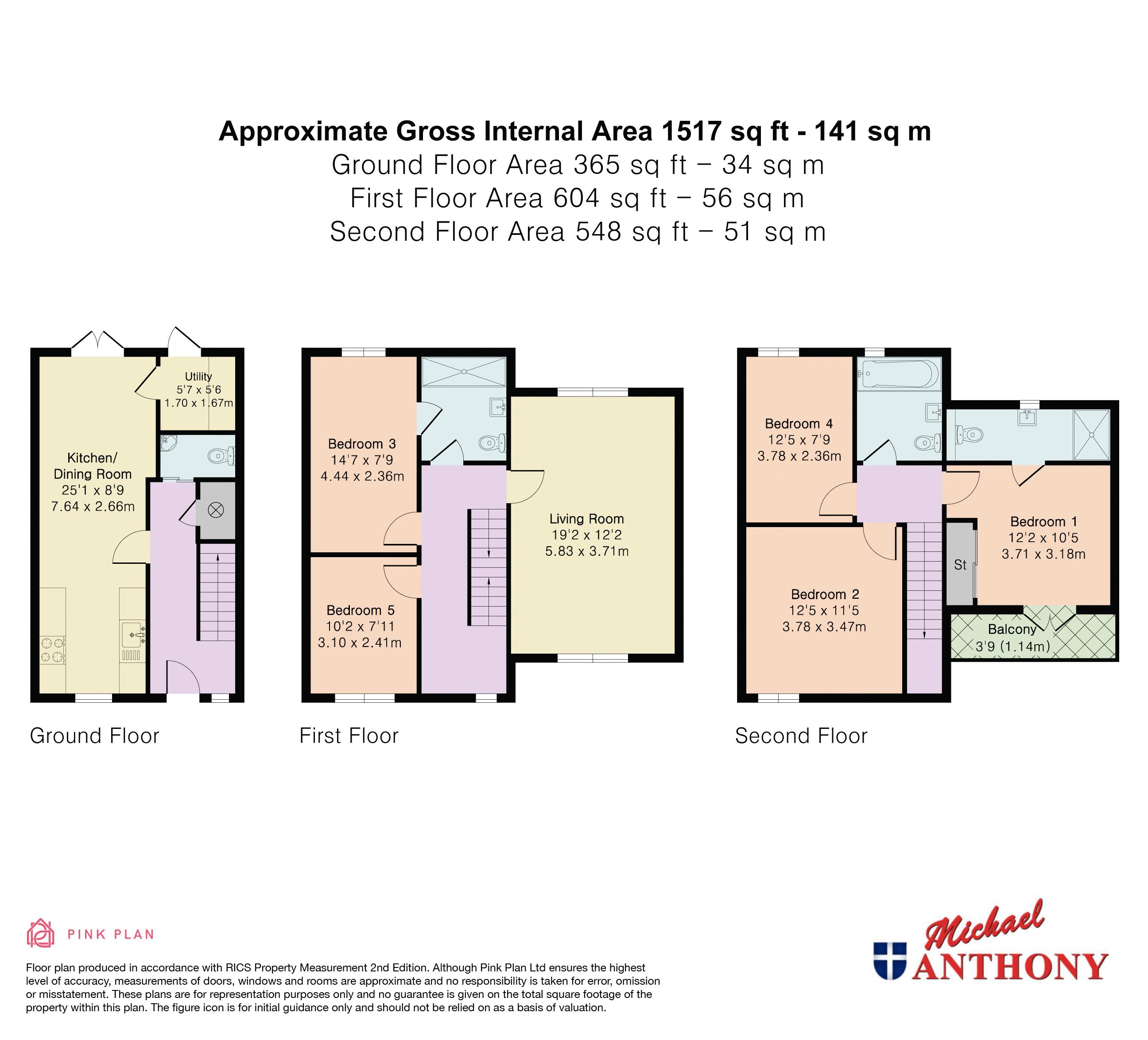 13, Windsor Castle Street, Milton Keynes floorplan