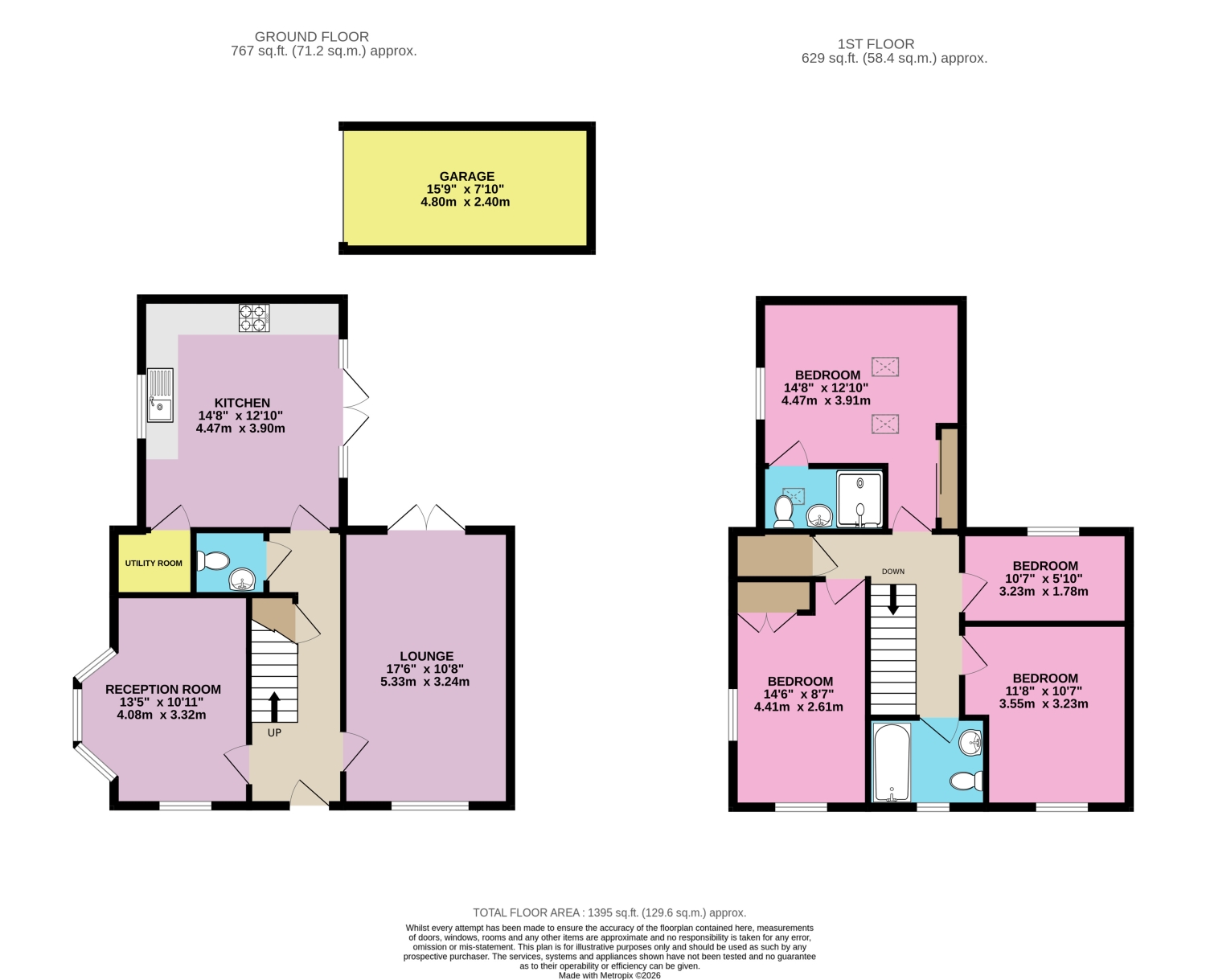 67, Nightingale Way, Cirencester floorplan
