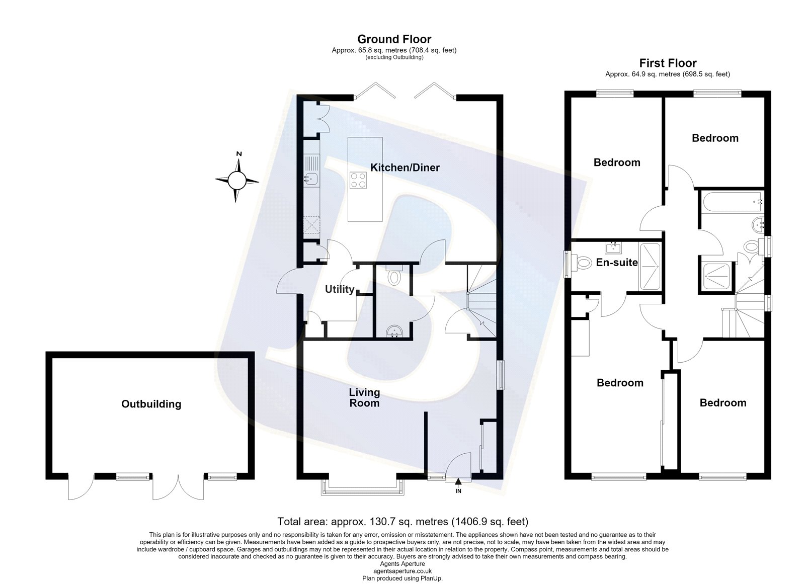 Peartree Lane, Brentwood floorplan