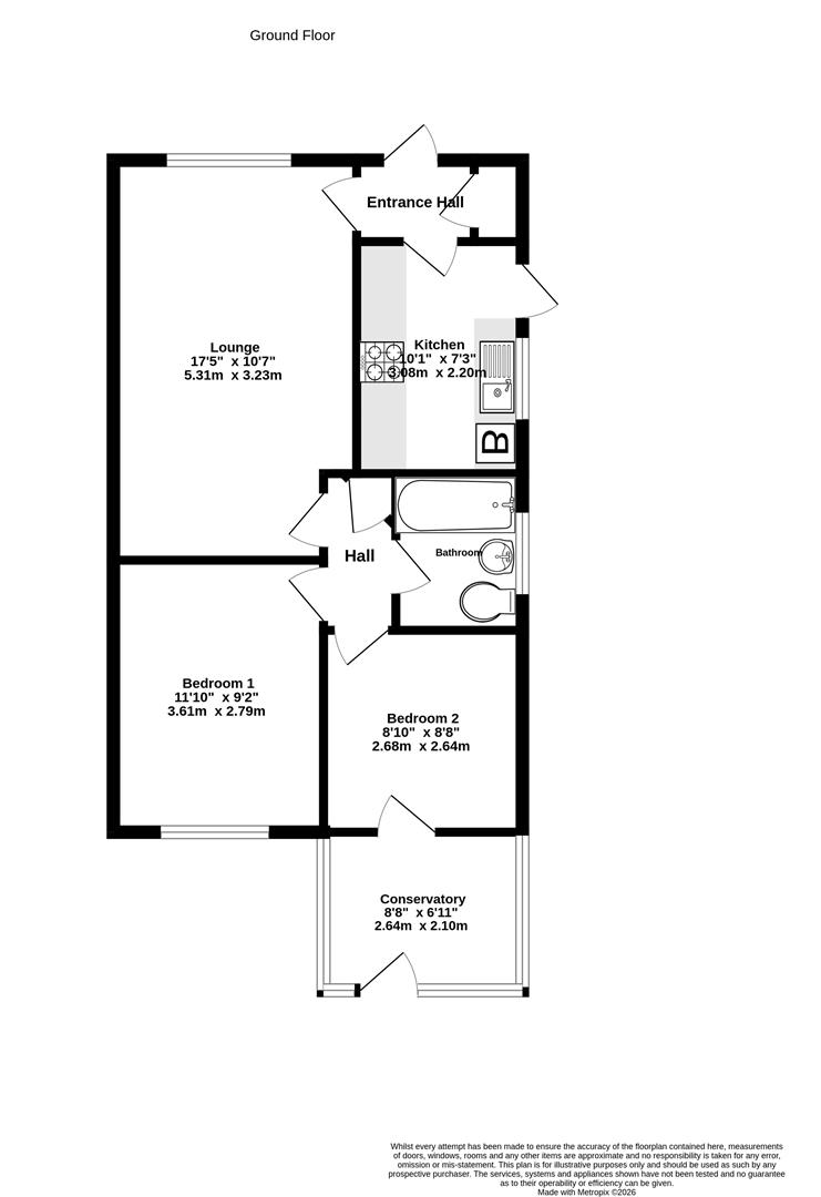 3, Muirfield Way, York floorplan