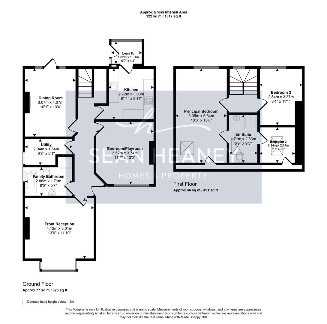 36, Milton Avenue, Barnet floorplan