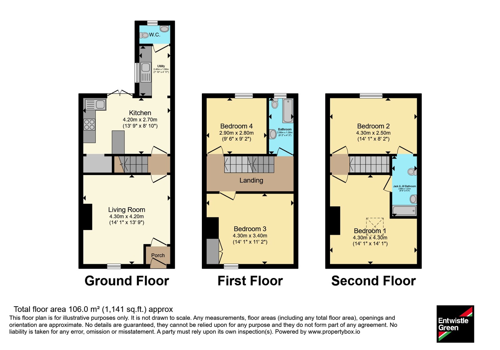 8, Ashworth Street, Greater Manchester floorplan