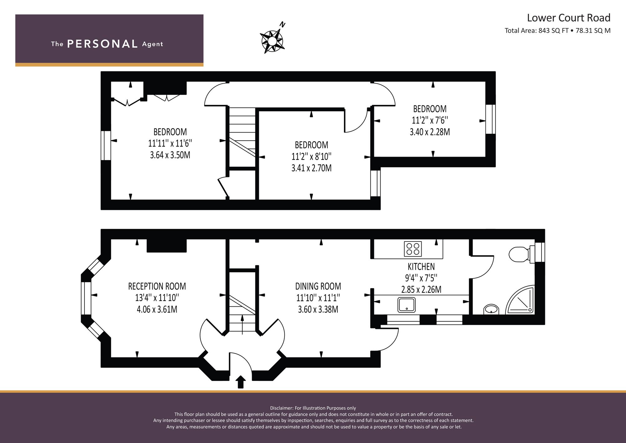 46 Lower Court Road, Epsom floorplan