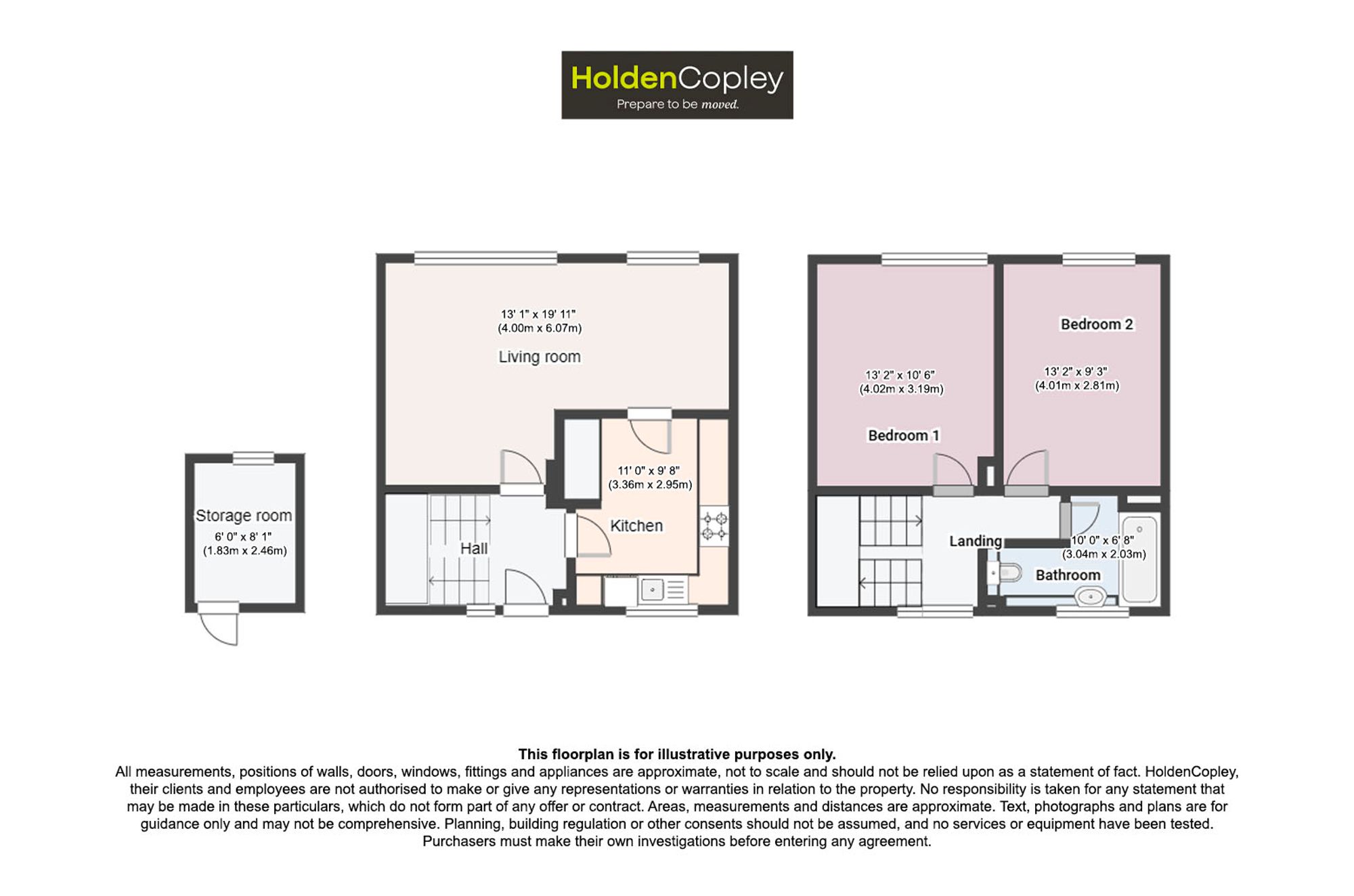 56 Queens Road, Nottingham floorplan