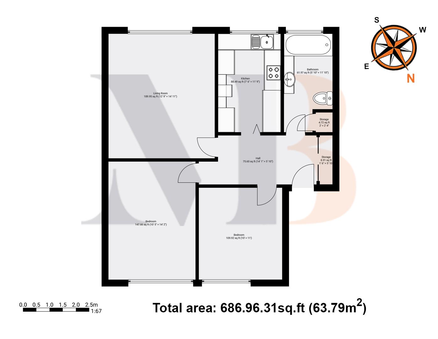 9, Upper Eastern Green Lane, Coventry floorplan