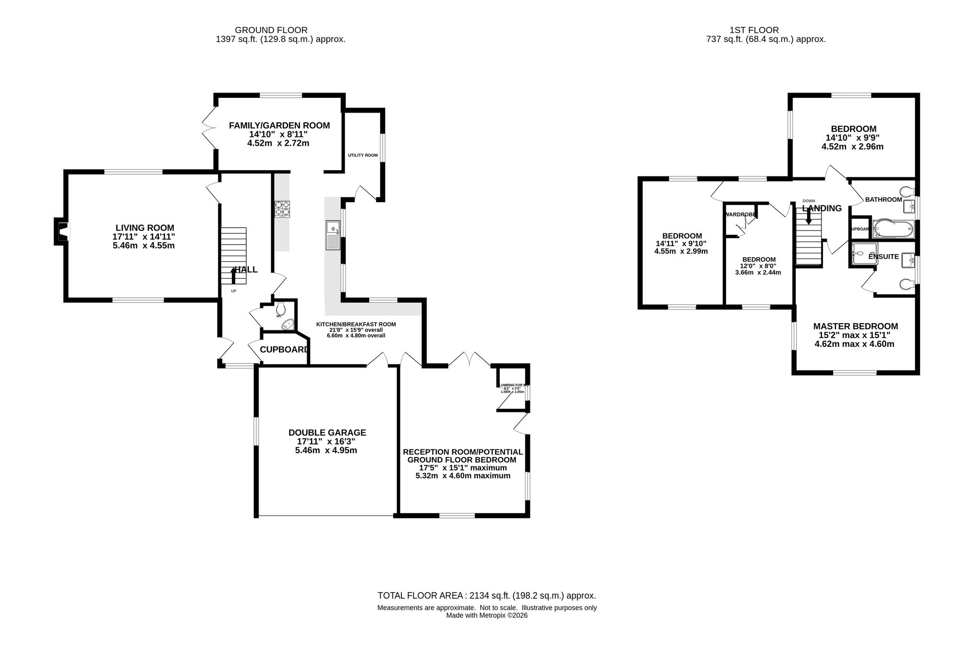 2 Willow Lane, Crewe floorplan