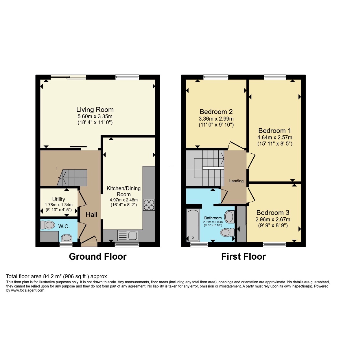 89, Brookfurlong, Peterborough floorplan