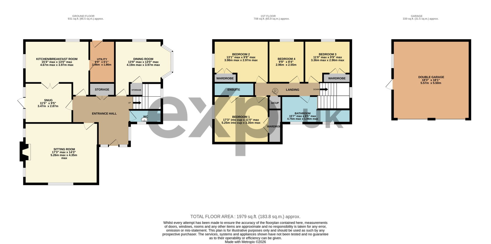 5, Moor Green Close, Newmarket floorplan