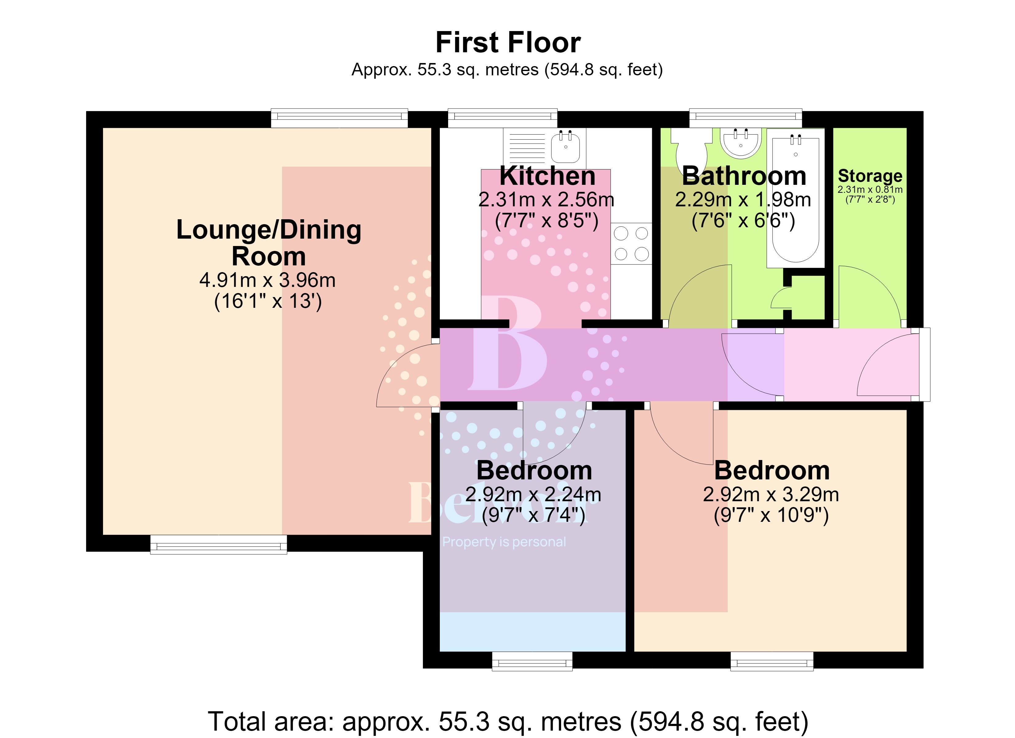 30, Dynevor Close, Plymouth floorplan