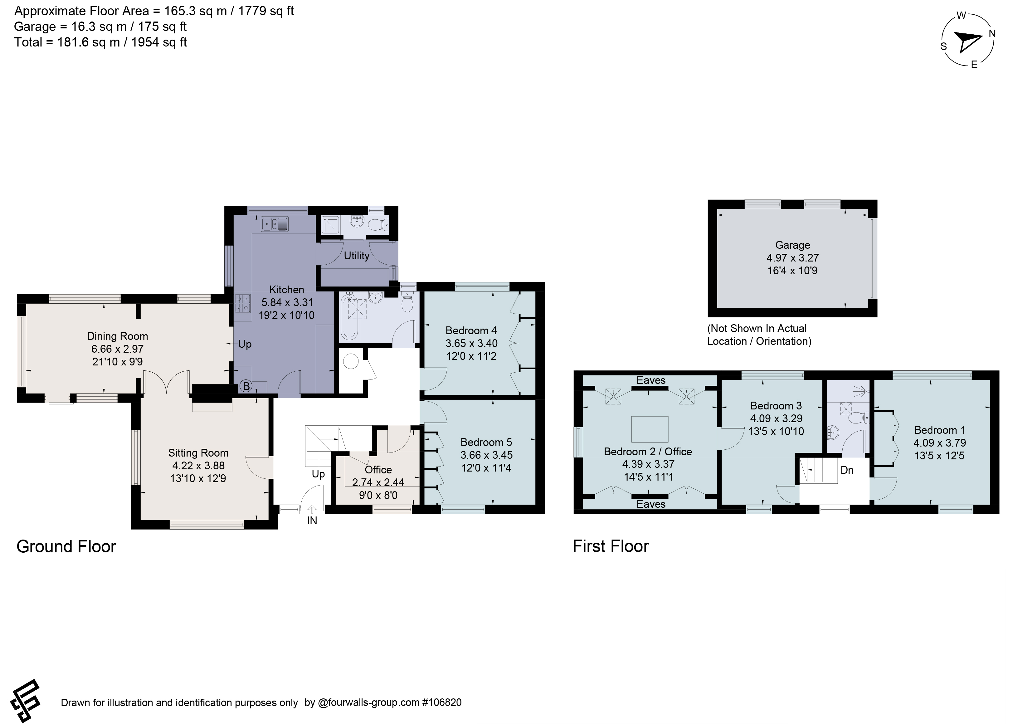 Owl House,, Woolley, Bath floorplan