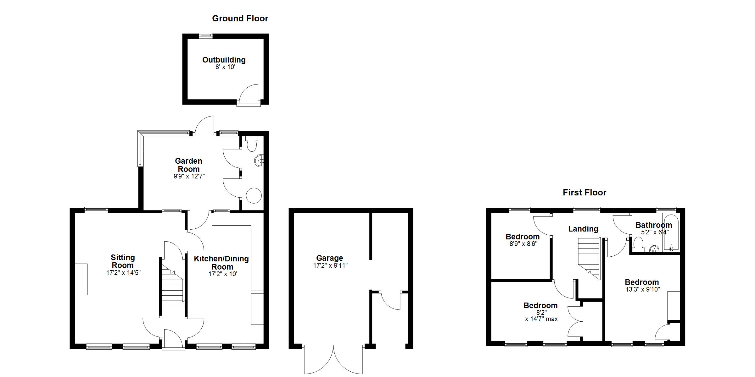 2, Lawn Farm Cottages, Dorset floorplan