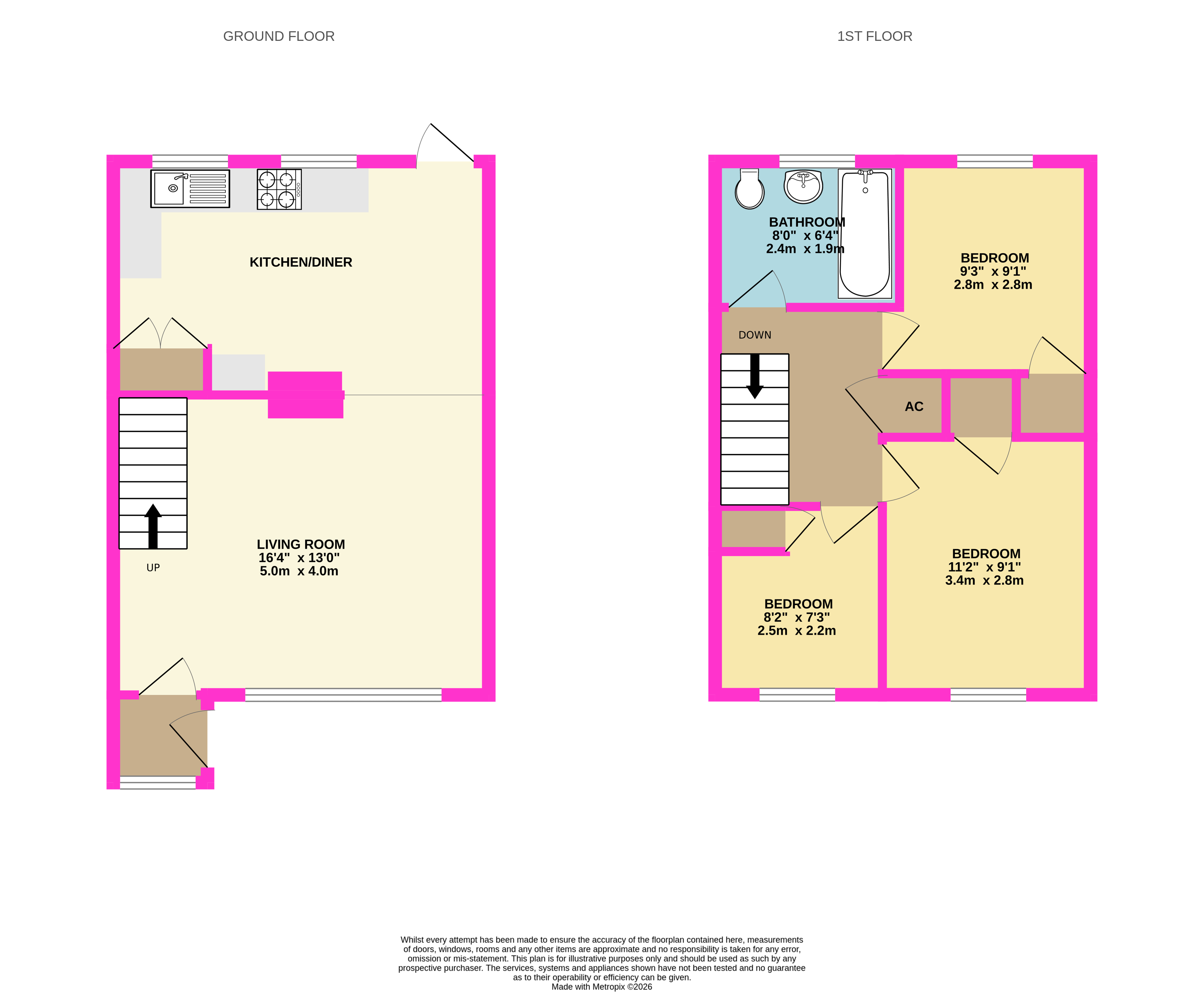 44, The Cloisters, Camberley floorplan